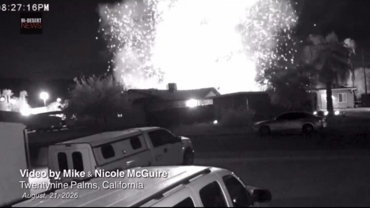California house explosion