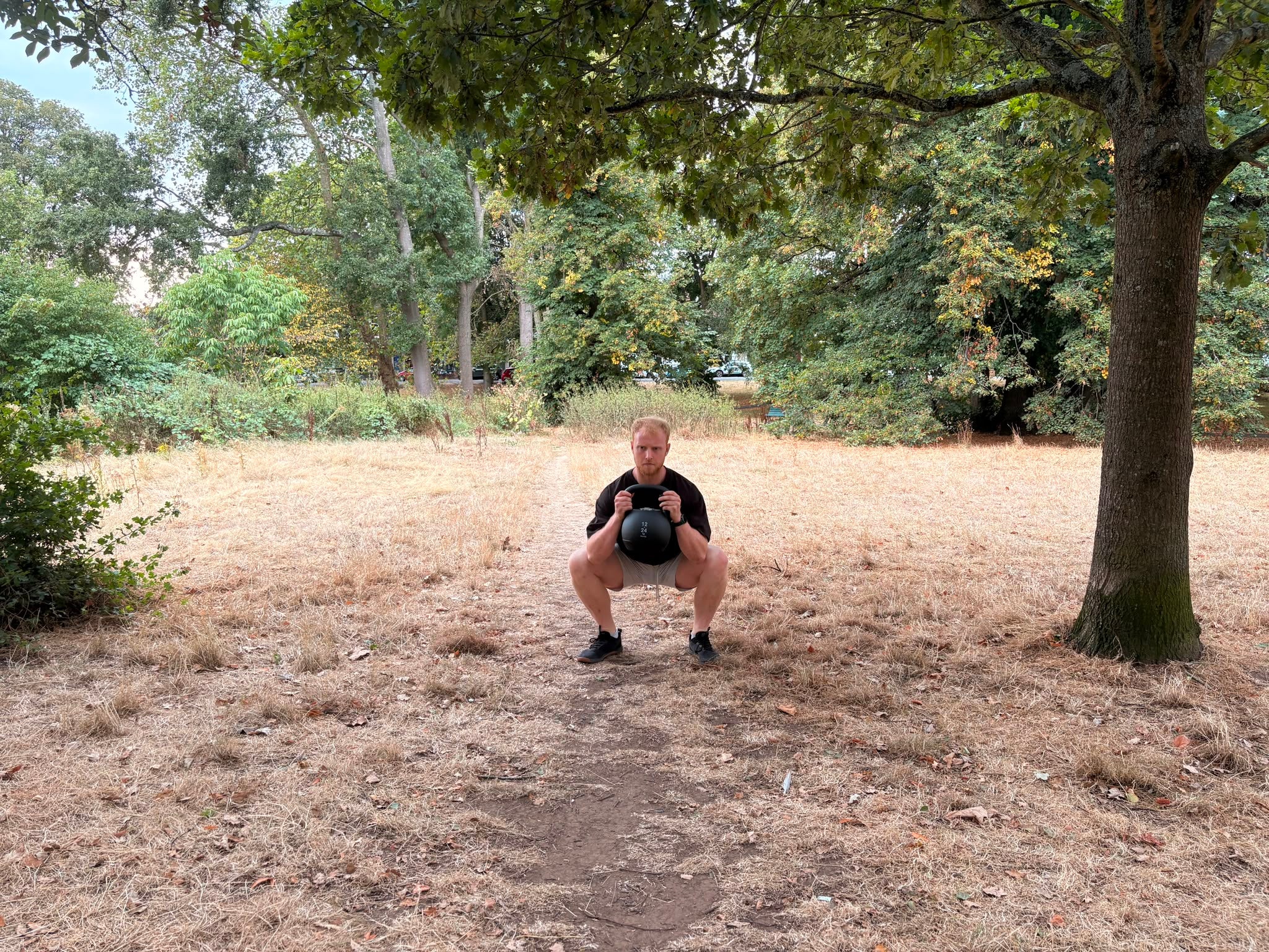 The goblet squat can build strength, muscle, mobility and favourable squat mechanics (Harry Bullmore/The Independent)
