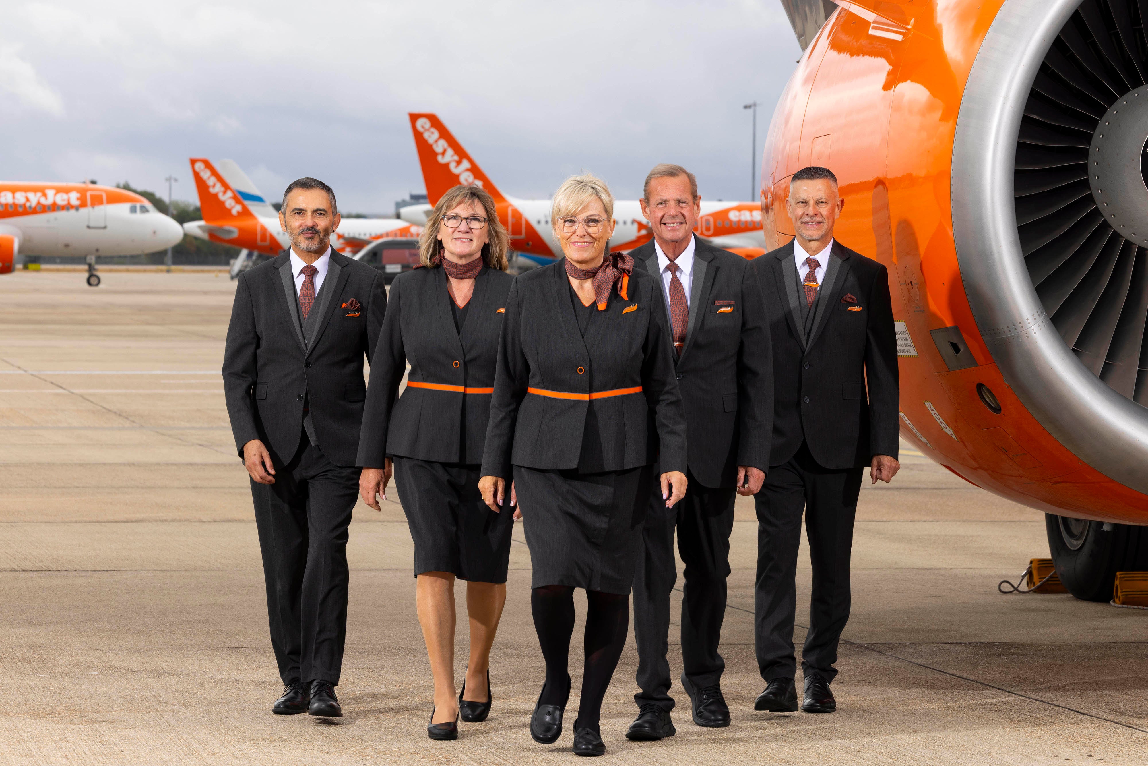 EasyJet has launched a second campaign to hire older cabin crew