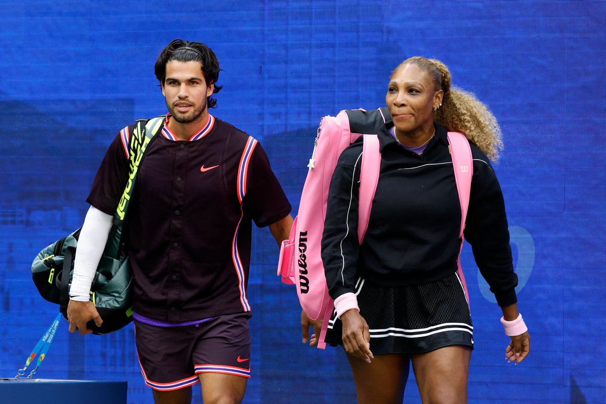 US Open LIVE: Williams and Alcaraz in mixed doubles action after Sabalenka and Djokovic knocked out