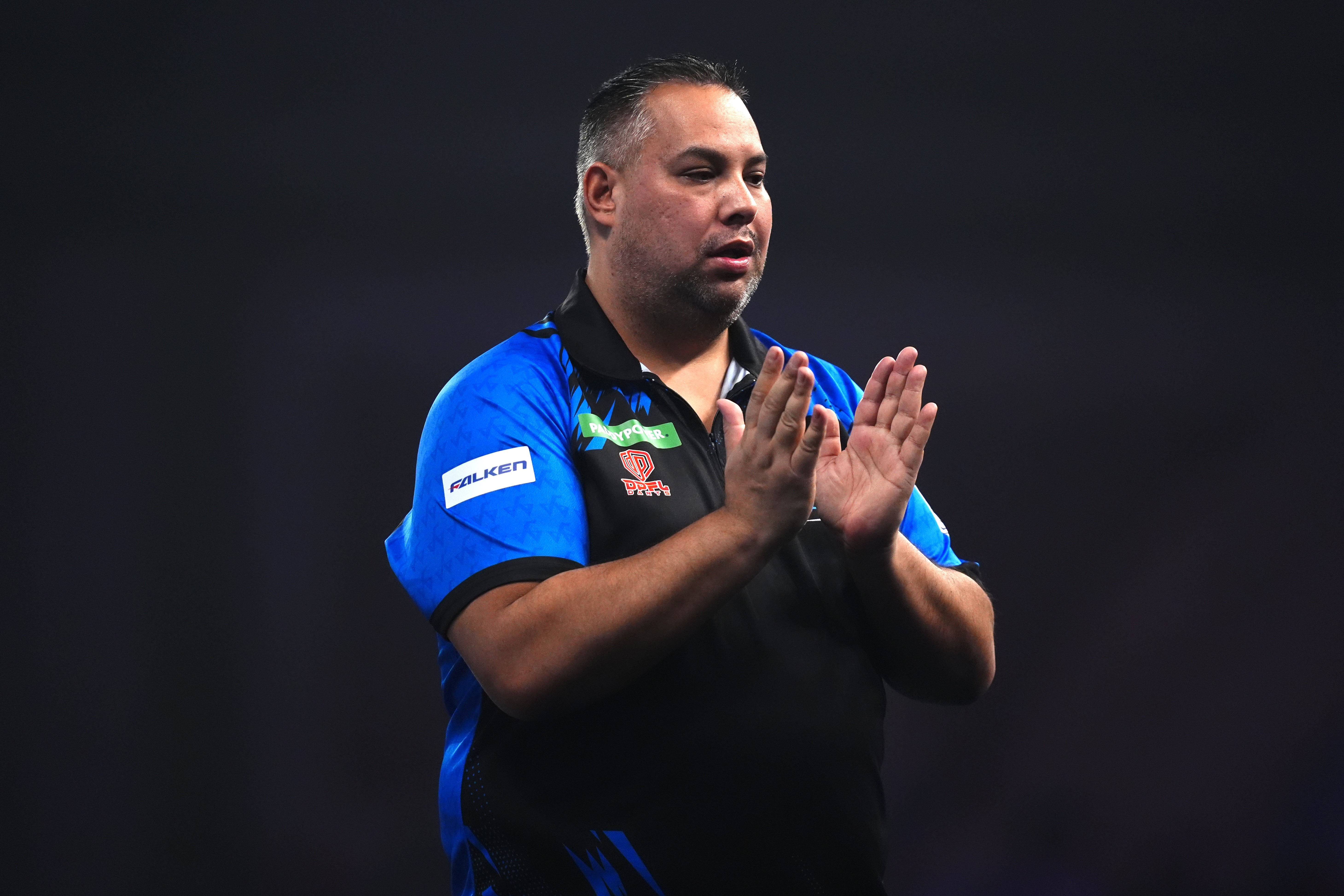 Jermaine Wattimena was too good for Luke Littler on Tuesday (PA)