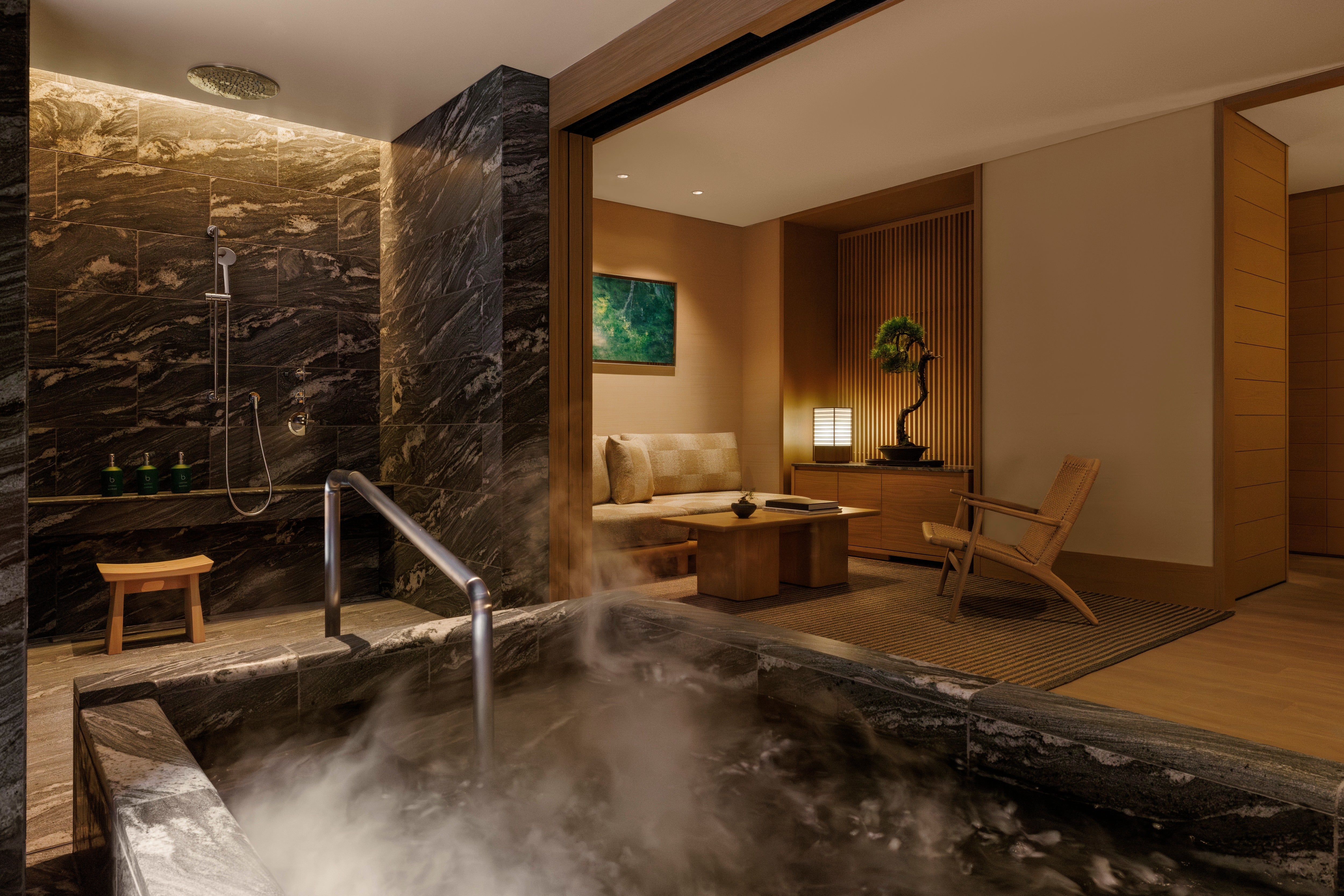 Capella Kyoto's spa offers private onsen sessions