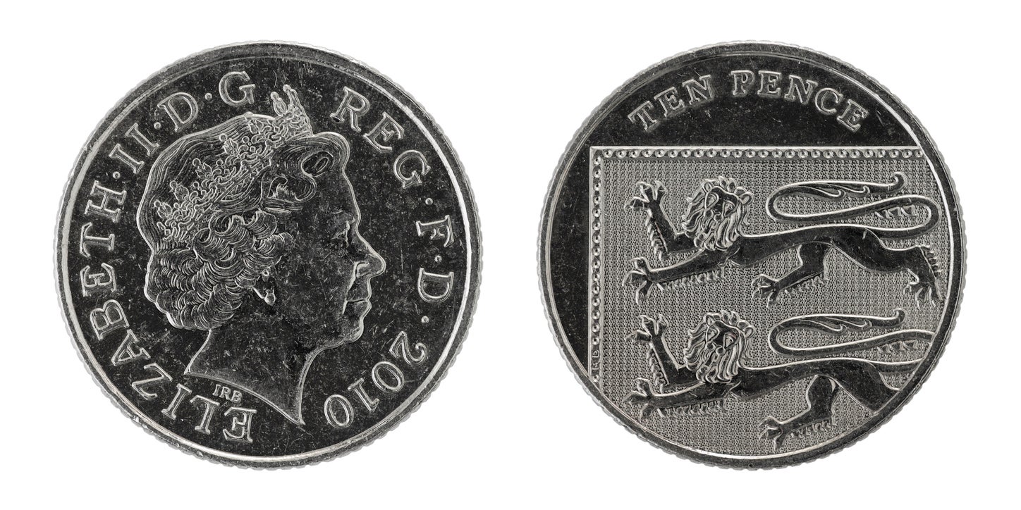 Matthew Dent designed for the reverse of the coinage to have the Royal Shield on the back in 2008