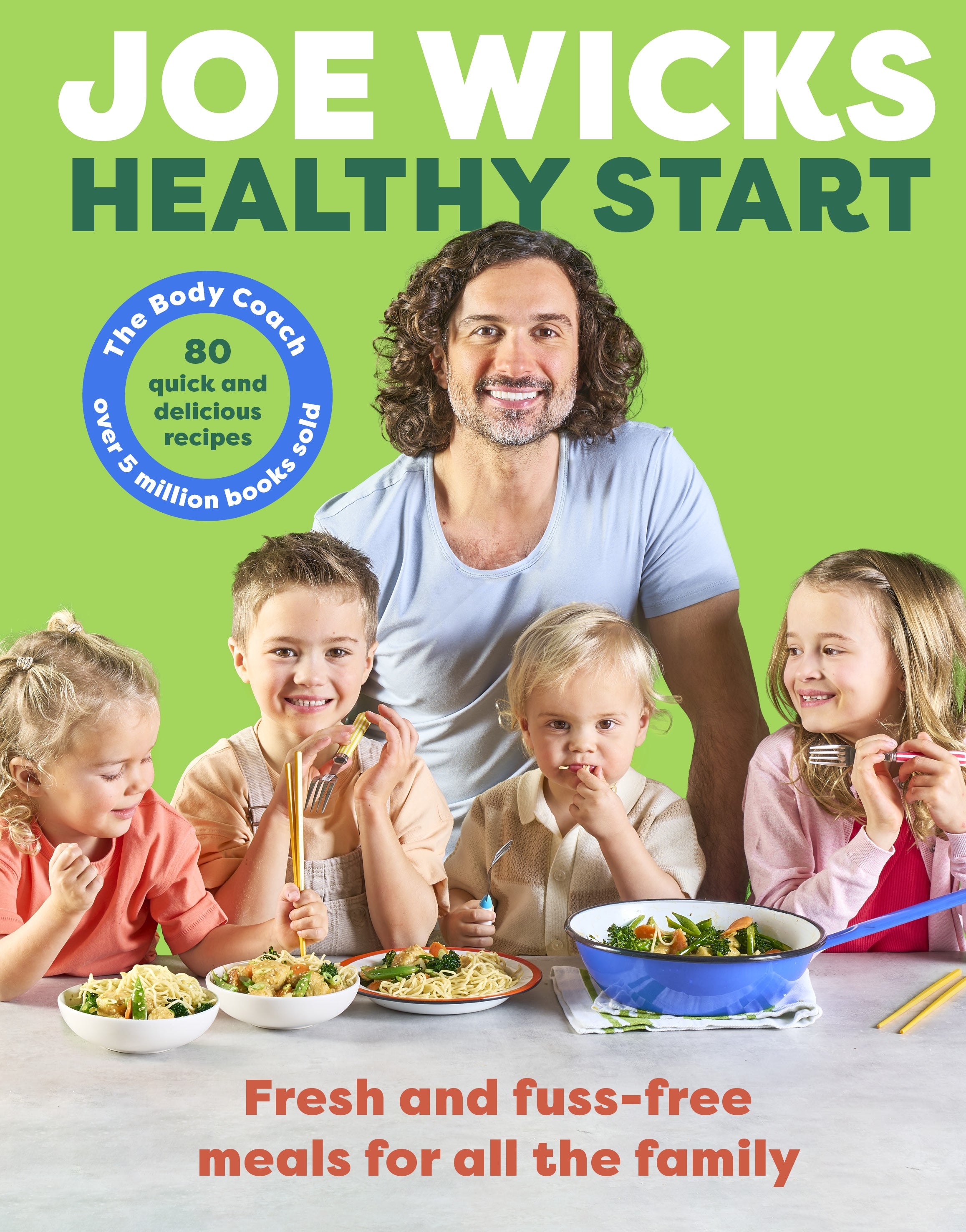 ‘Healthy Start’ is Wicks’ 14th cookbook, with recipes aimed at the whole family