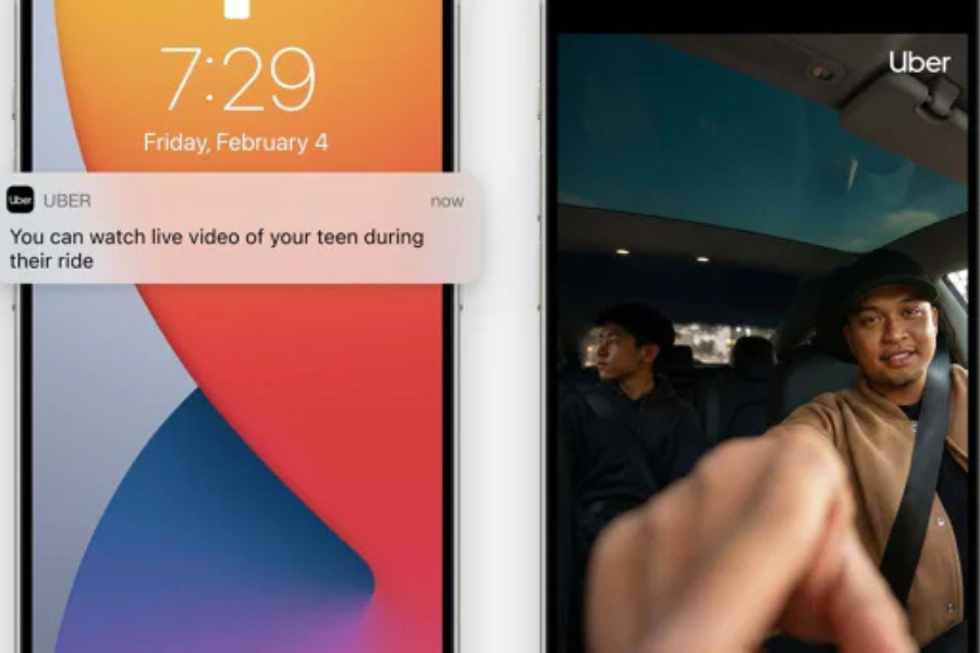 Uber to give parents the option to livestream their teens&rsquo; ride in latest safety move