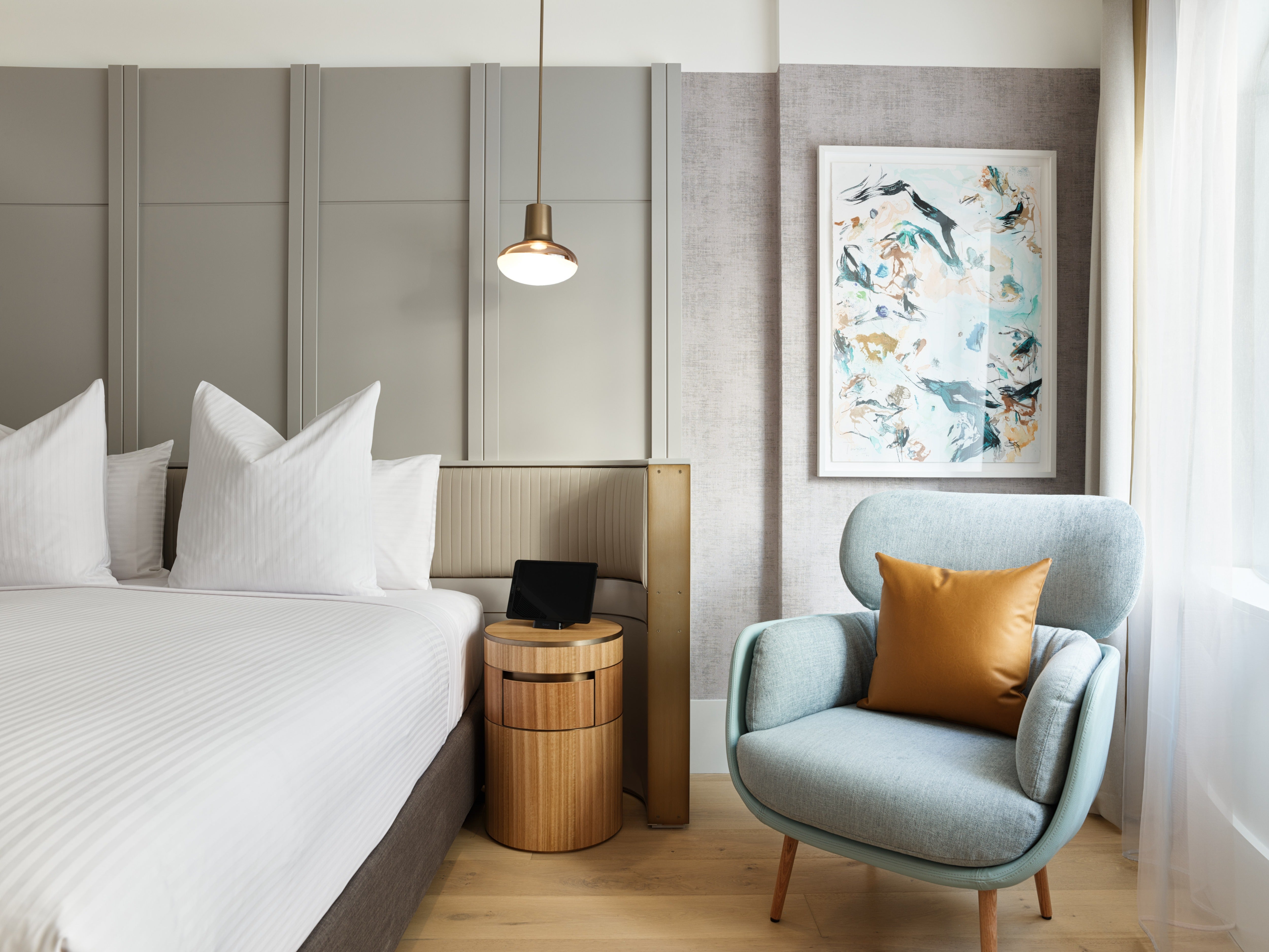 Porter House Hotel has contemporary interiors