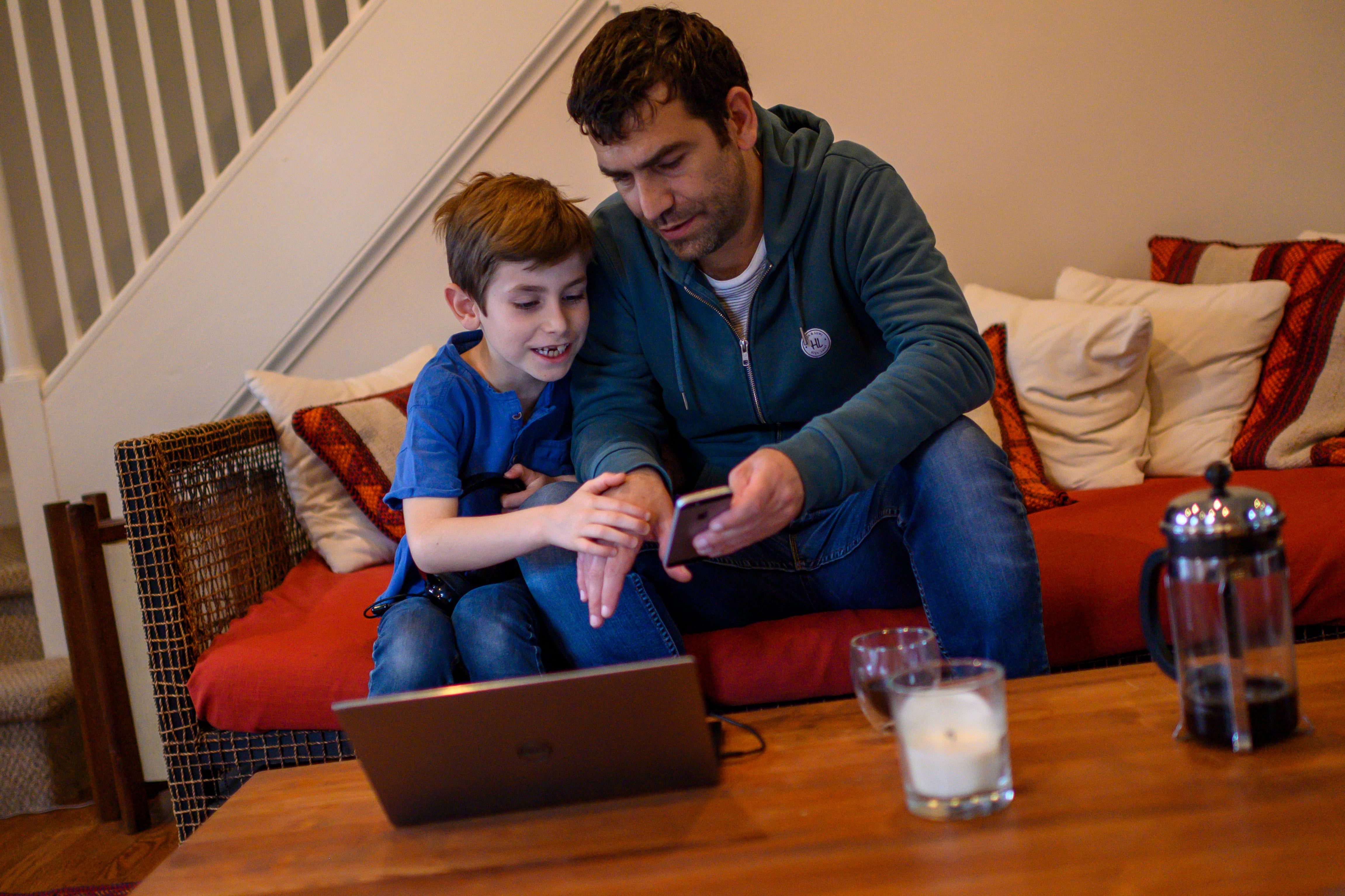 Experts say parents and their children should work together to change their relationship with the devices