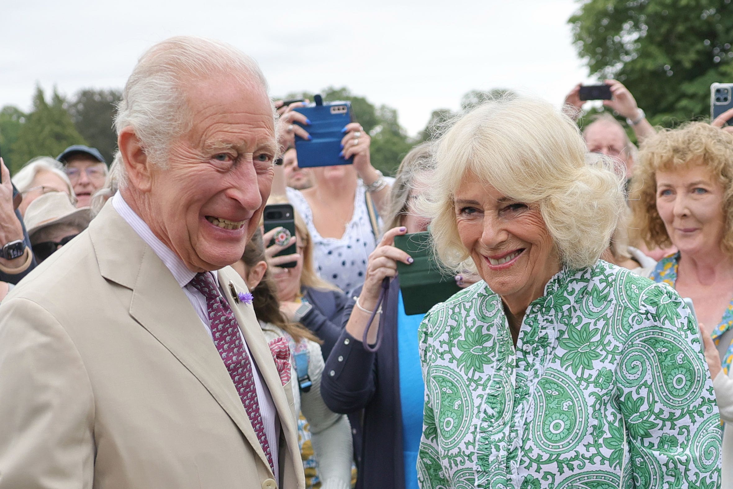The King and Queen will embark on an autumn tour, with Charles also travelling solo beforehand (Chris Jackson/PA)