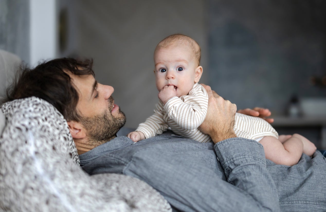 The Fatherhood Institute said its research found that new parents in the UK faced ‘significant financial impacts’ in their baby’s first year