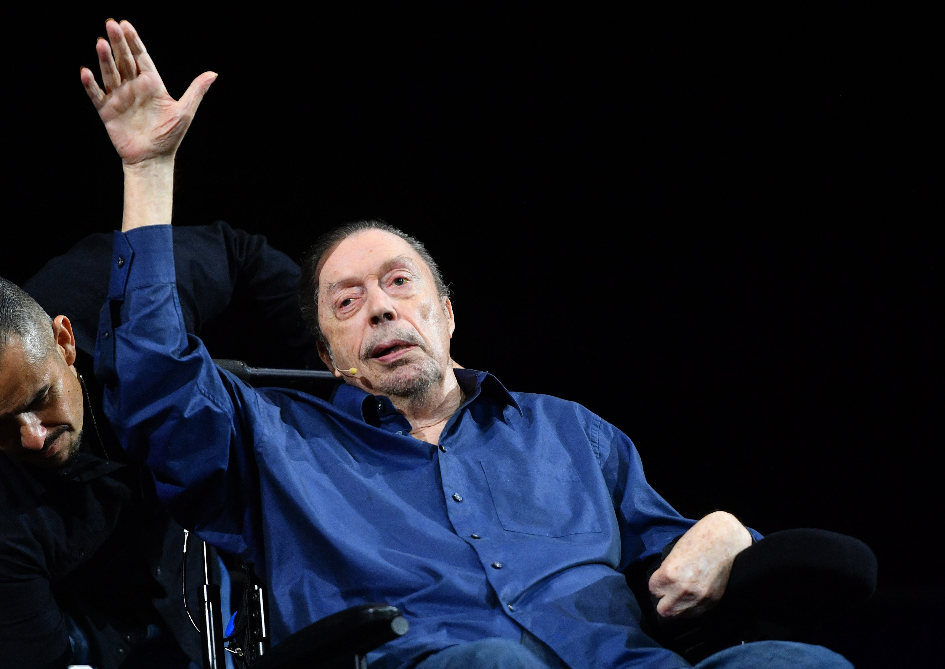 Tim Curry used a wheelchair after his stroke in 2012