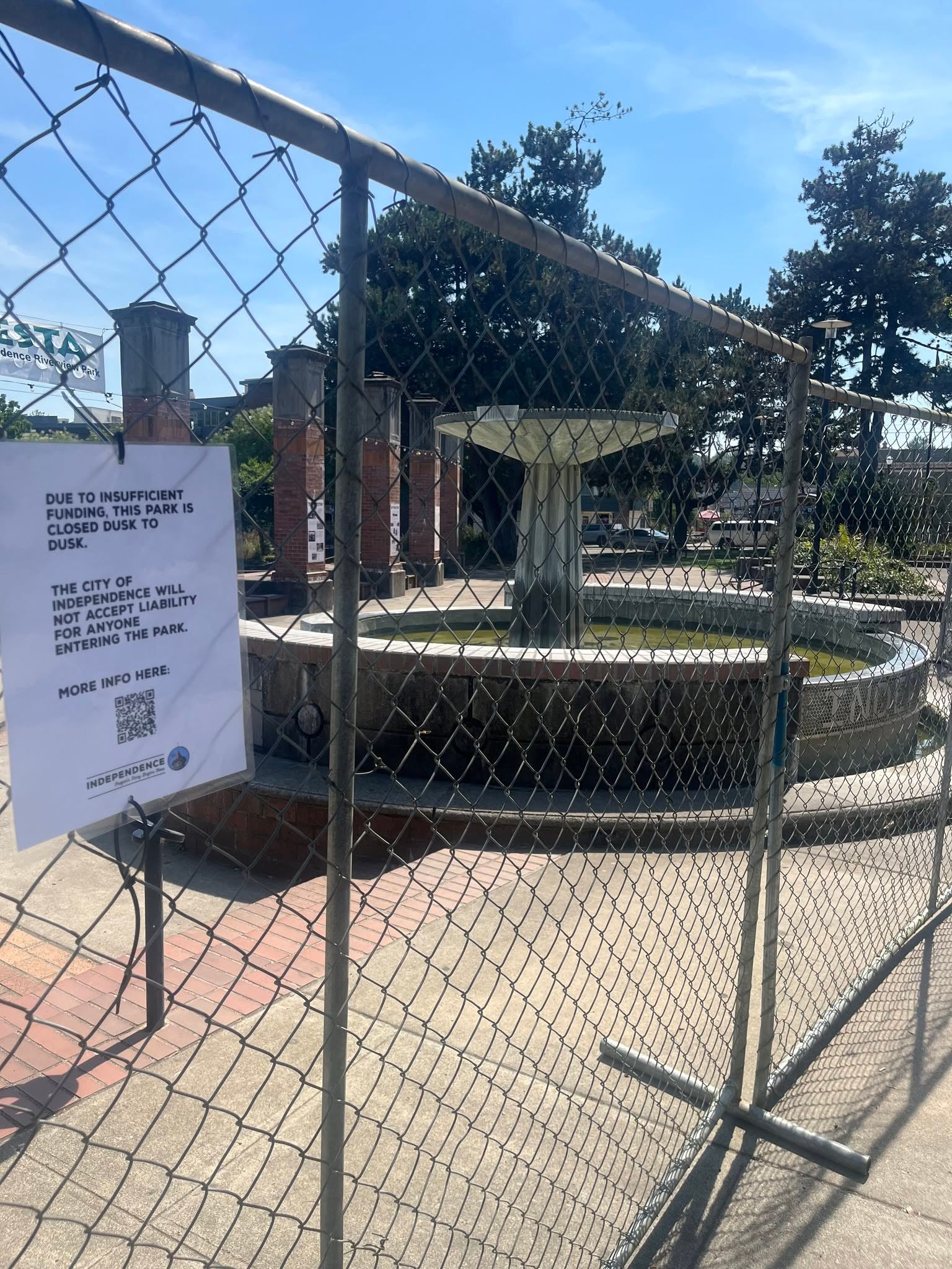 The parks could reopen following a November referendum, which could restore the funding needed to reopen them and other city services.