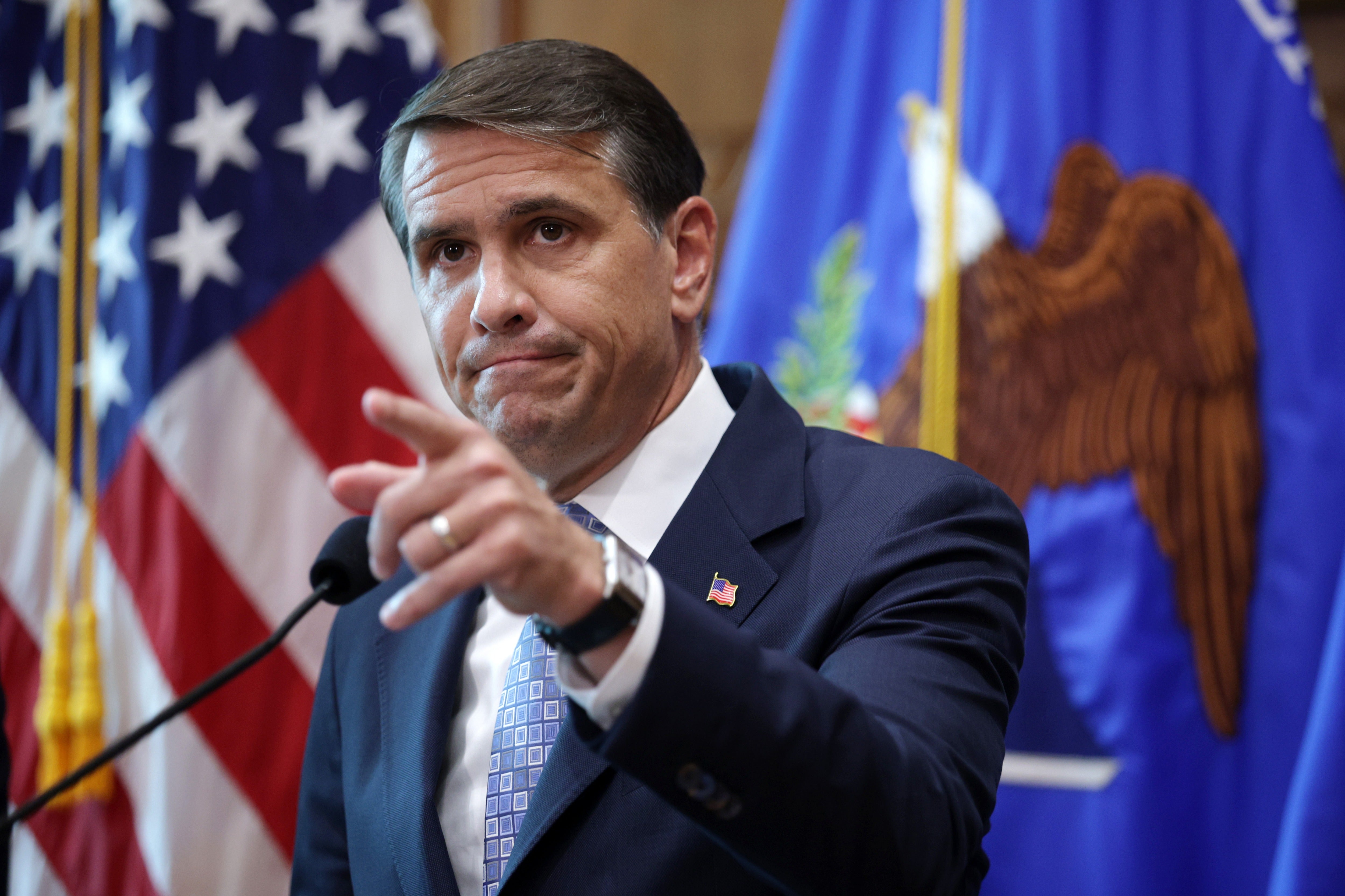 Todd Blanche, a former personal attorney to Trump who was sworn in as attorney general this month, called the remarks ‘disgusting’