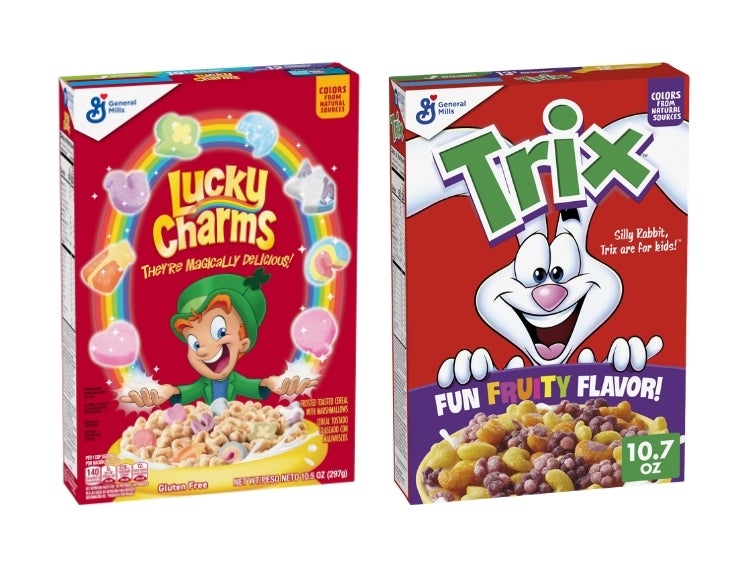 The popular cereals will now feature colorings derived from fruits, vegetables, and natural spices