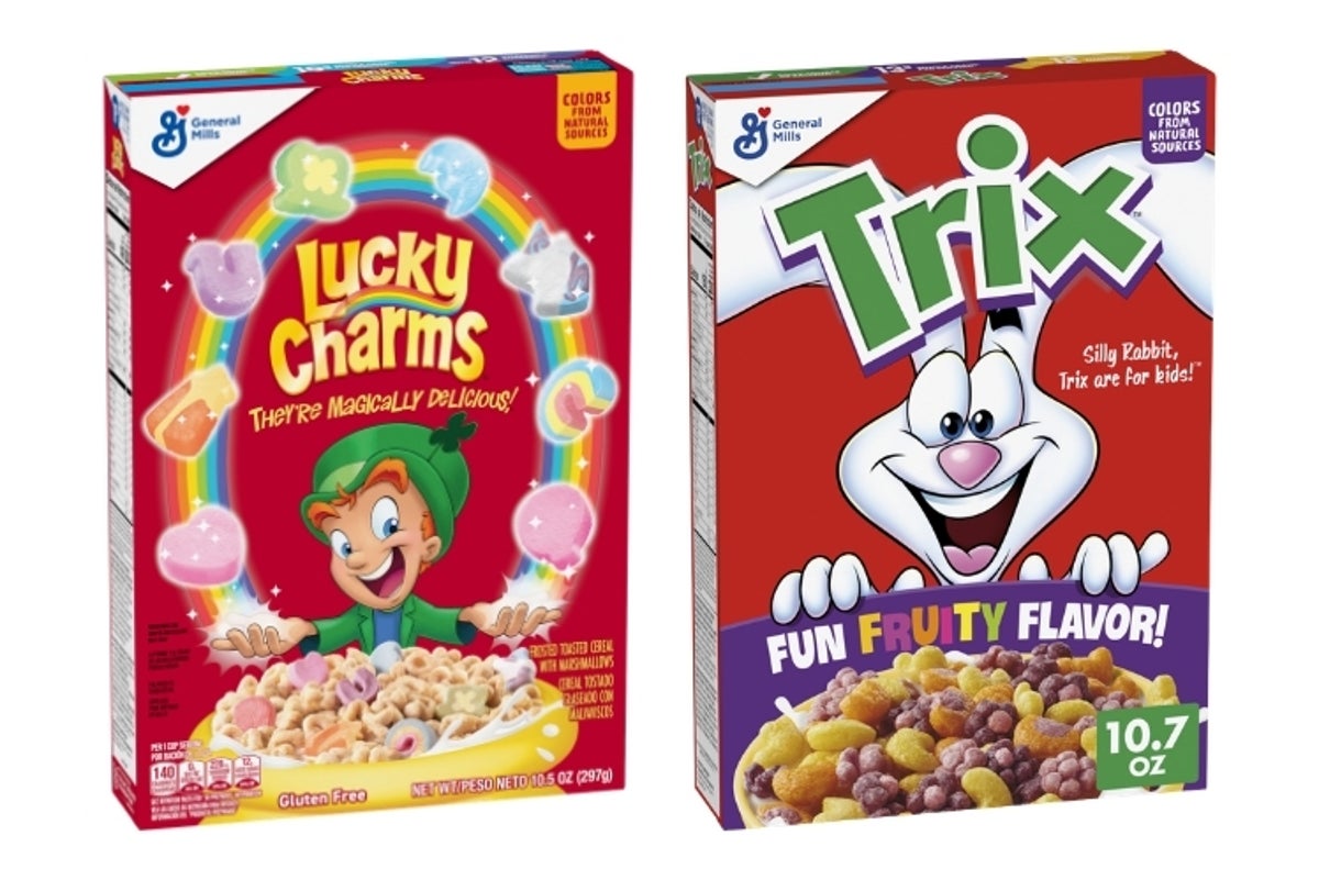 General Mills follows MAHA lead and removes synthetic dyes from its US cereals