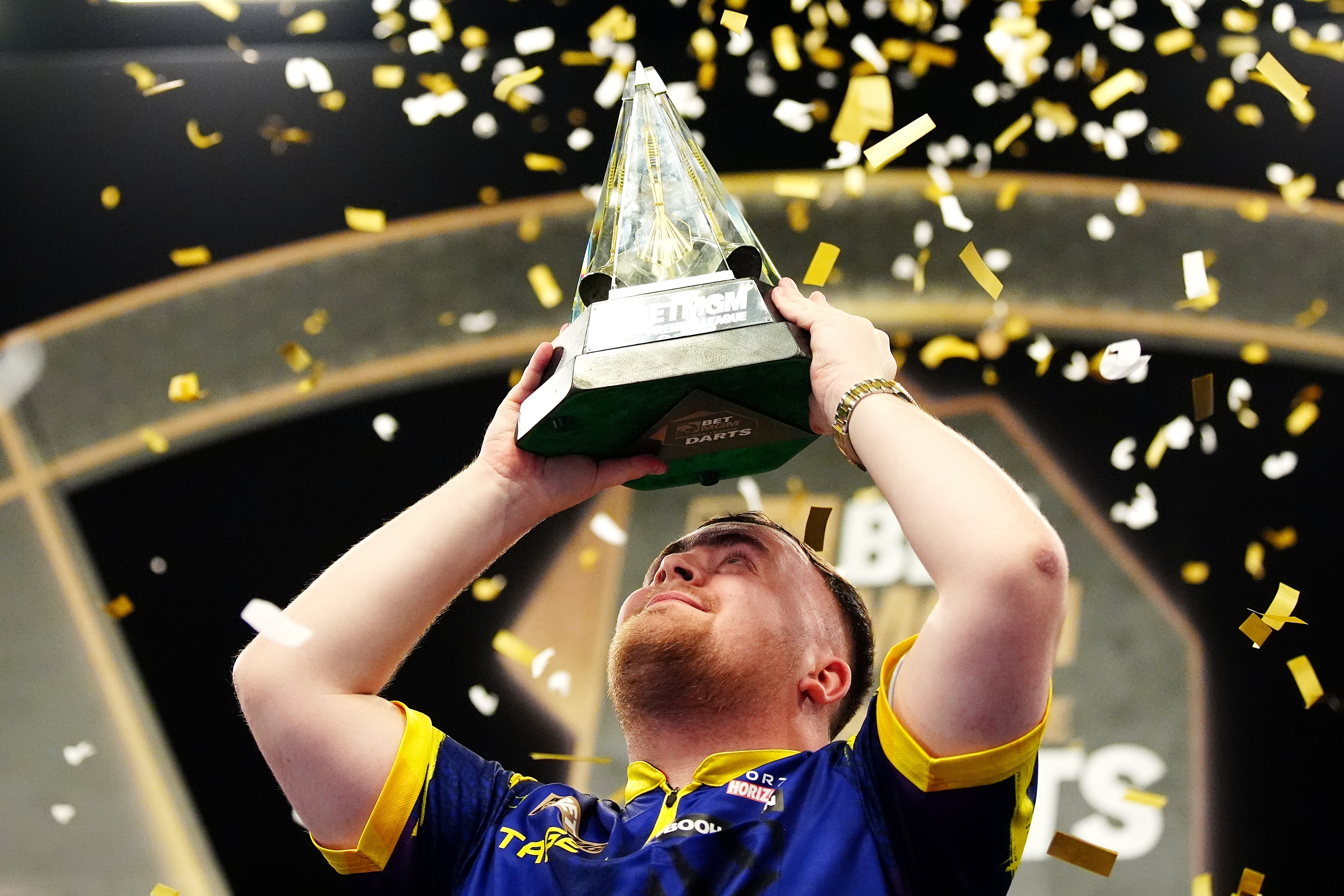 Littler hopes to win every major title this year (Bradley Collyer/PA)