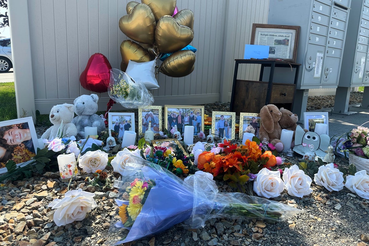 Investigators sift for evidence at burned Montana home where 8 family members were killed at dinner