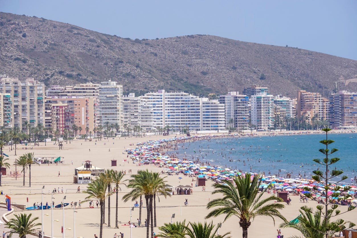 The couple were found dead in Cullera, Spain