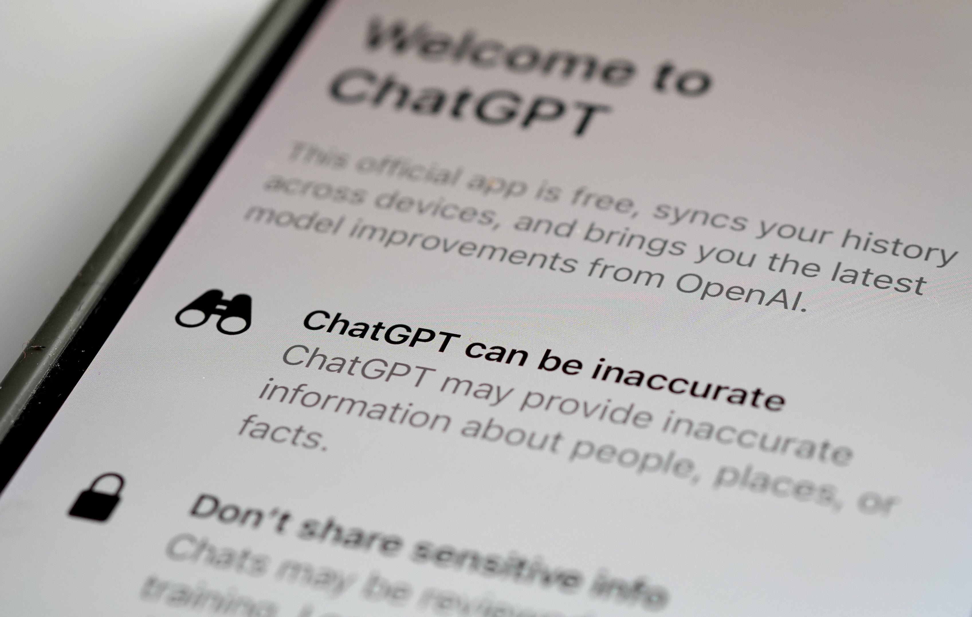 General purpose AI tools, like ChatGPT, are not regulated by the FCA (File/Gareth Fuller/PA)