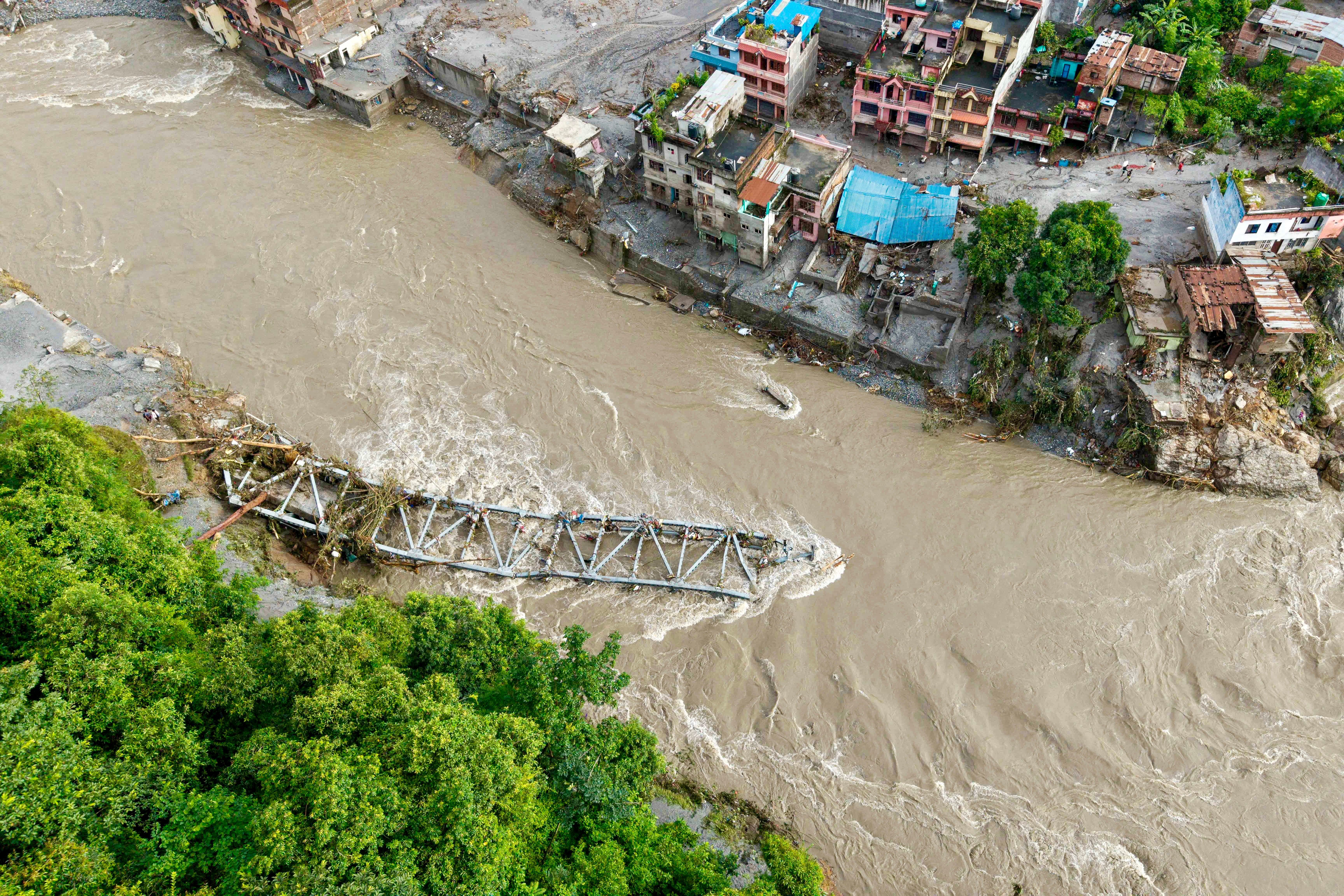 Nepal flash floods mapped: Where deadly floods hit along Tibet border