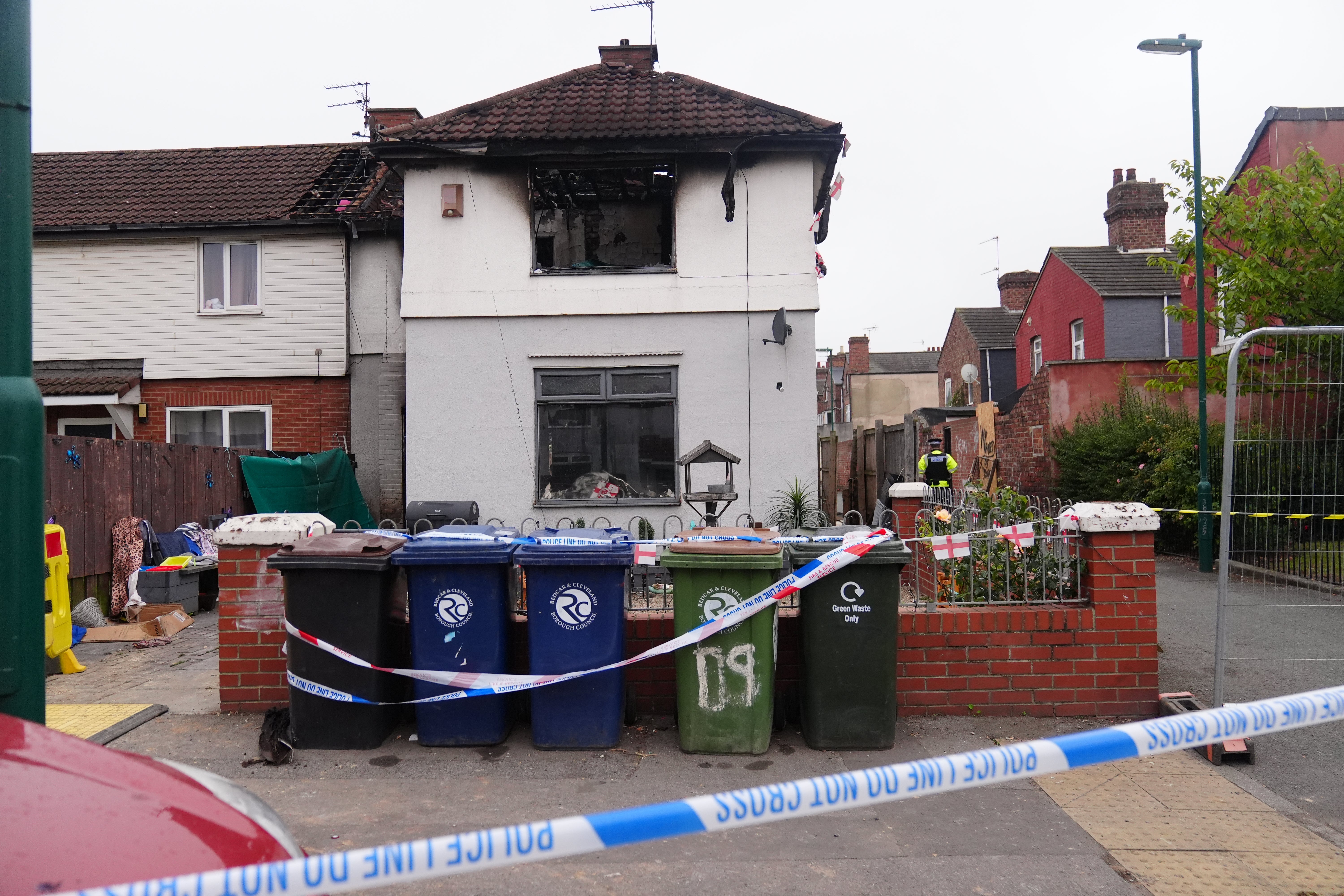 The fire killed a 34-year-old woman and a seven-year-old girl on Wednesday morning
