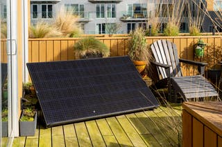 Before purchasing or installing plug-in solar devices, officials have urged people to check whether any permissions are required for the property (Alamy/PA)