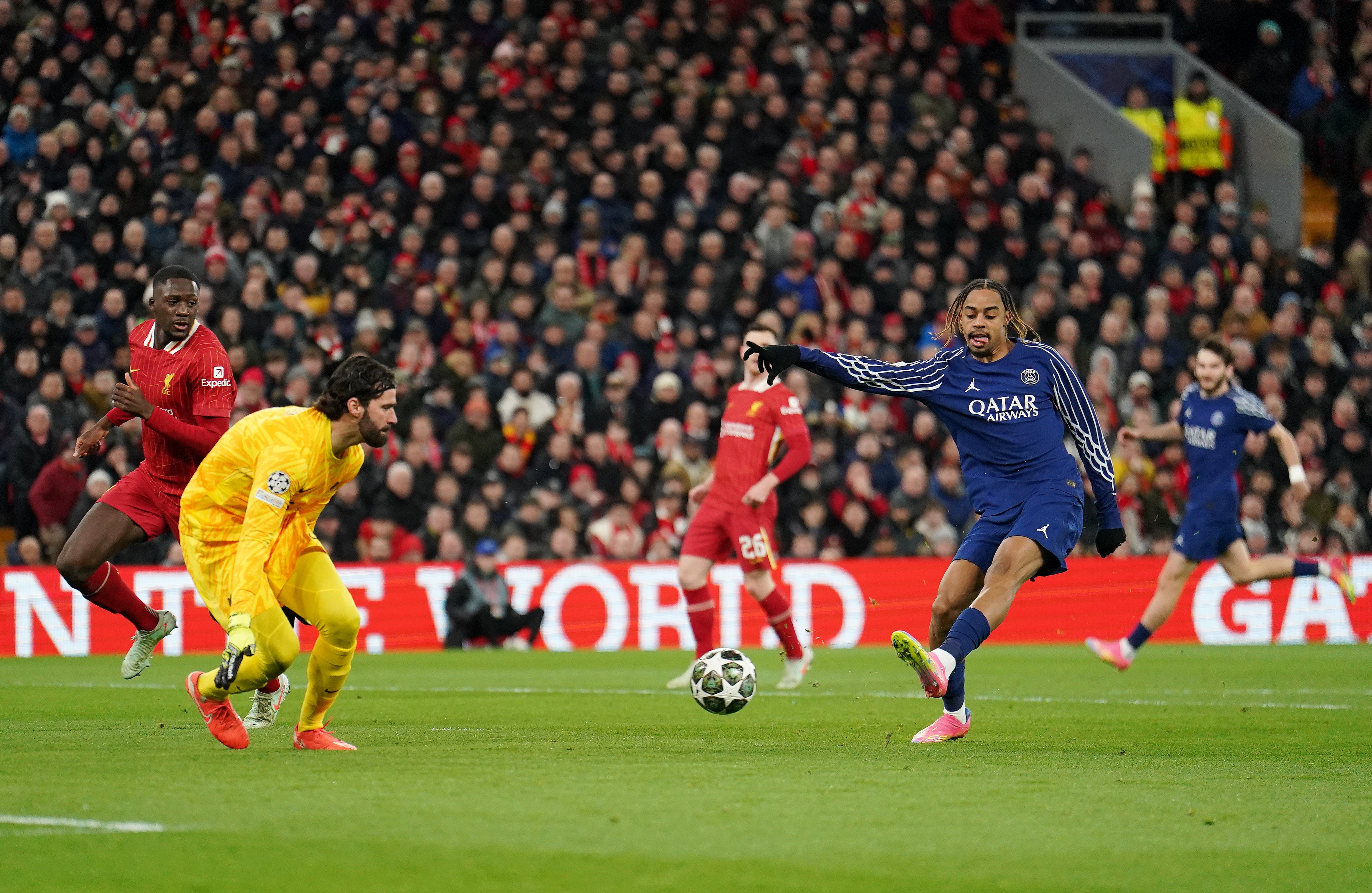 Bradley Barcola has been a key target for Liverpool this summer (Martin Rickett/PA)