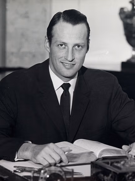 The Crown Prince Harald pictured in 1967