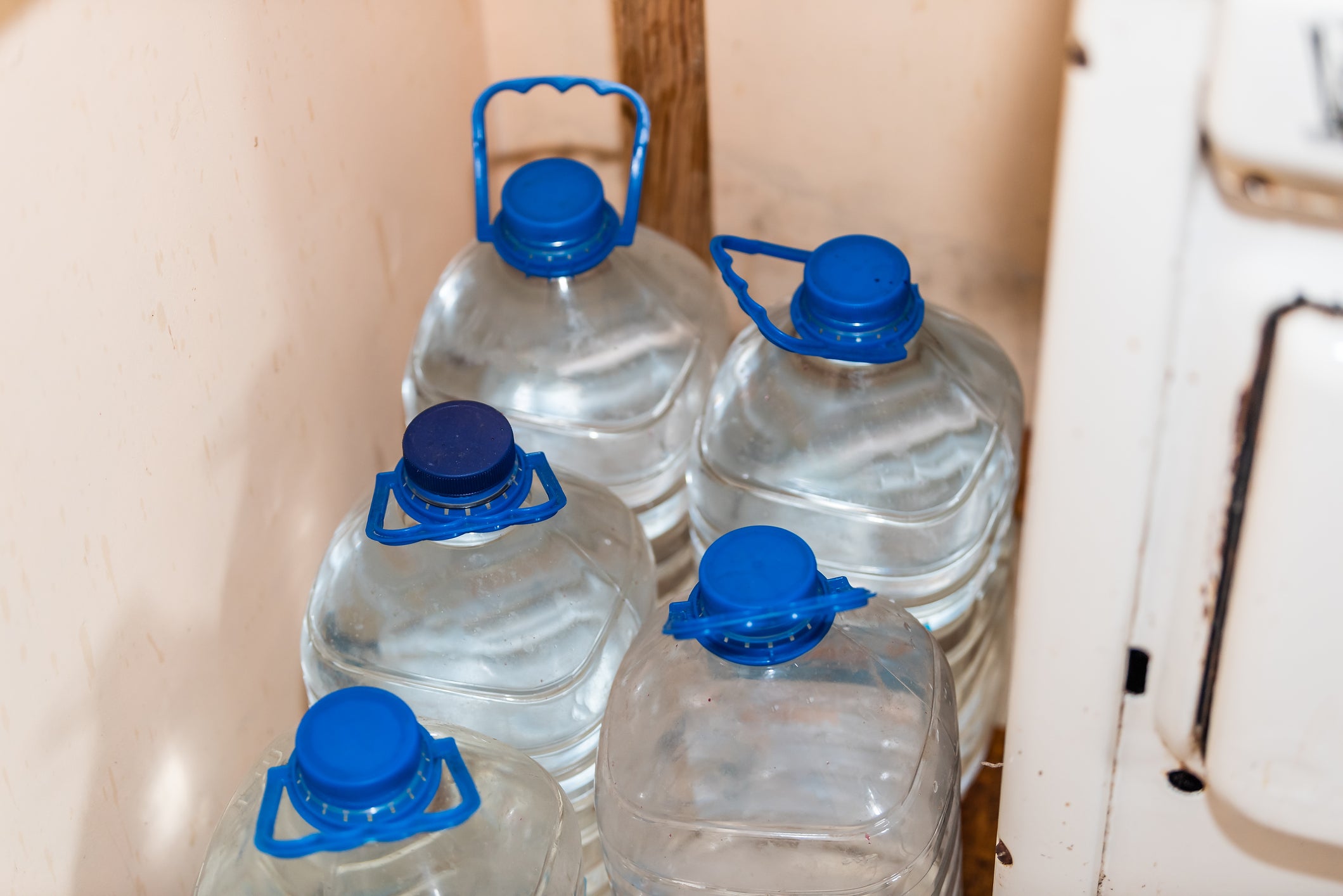 Water is the harder part of emergency planning: a two-week supply can quickly run into dozens of litres per person