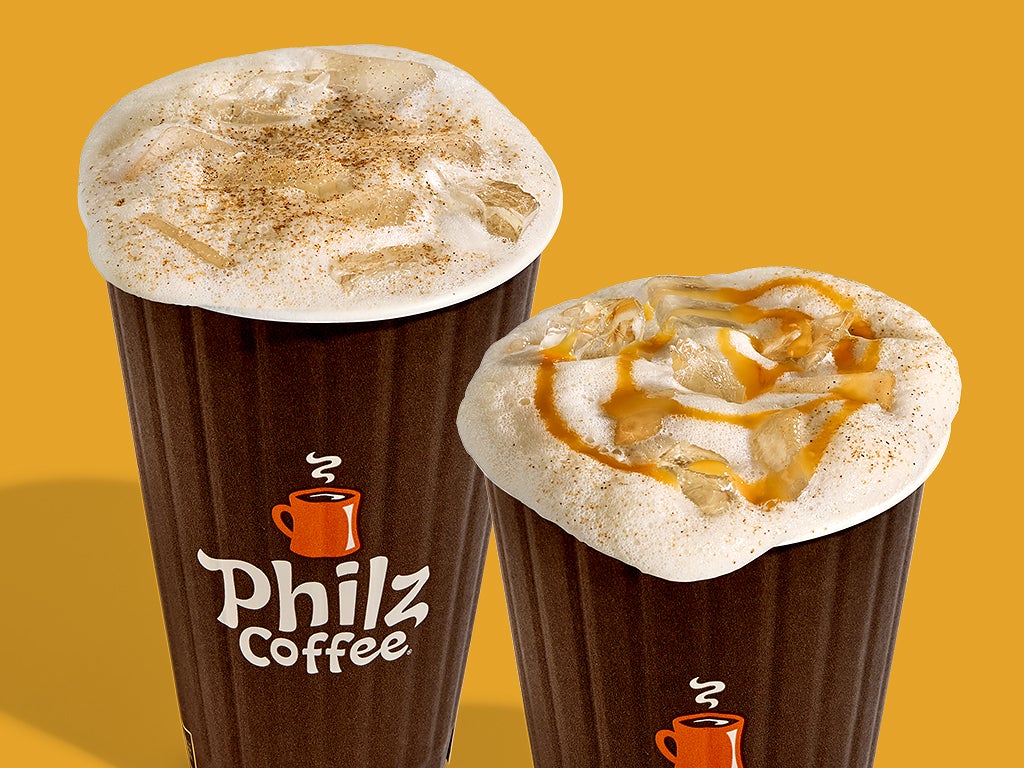 Philz Coffee is bringing fall flavors to its cold brew with Apple Cinnamon Roll and Pecan Pie drinks (Philz Coffee)