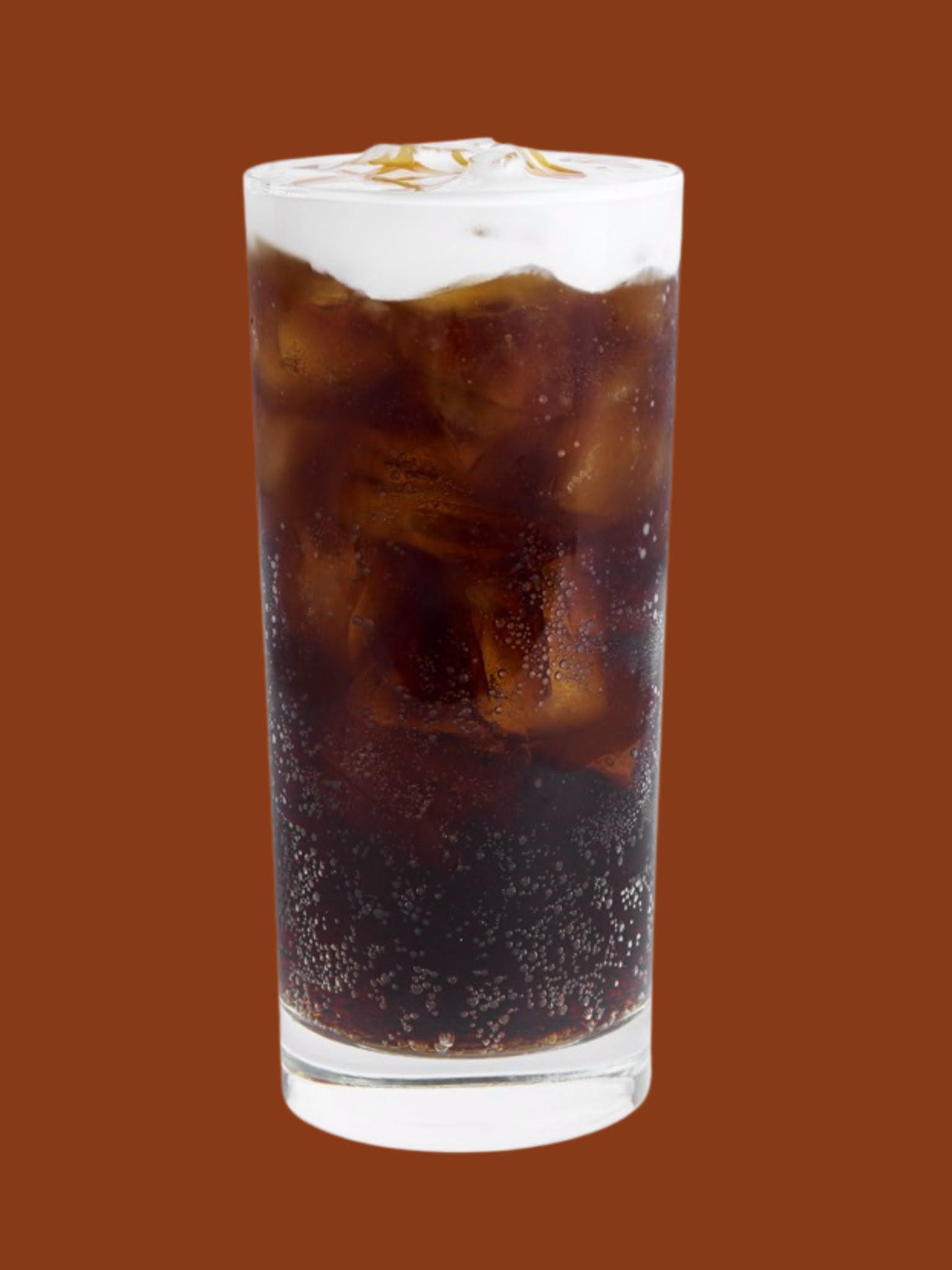 Dunn Brothers is giving the classic caramel apple a fizzy twist with a Caramel Apple Dirty Soda topped with soft whip (Dunn Brothers Coffee)