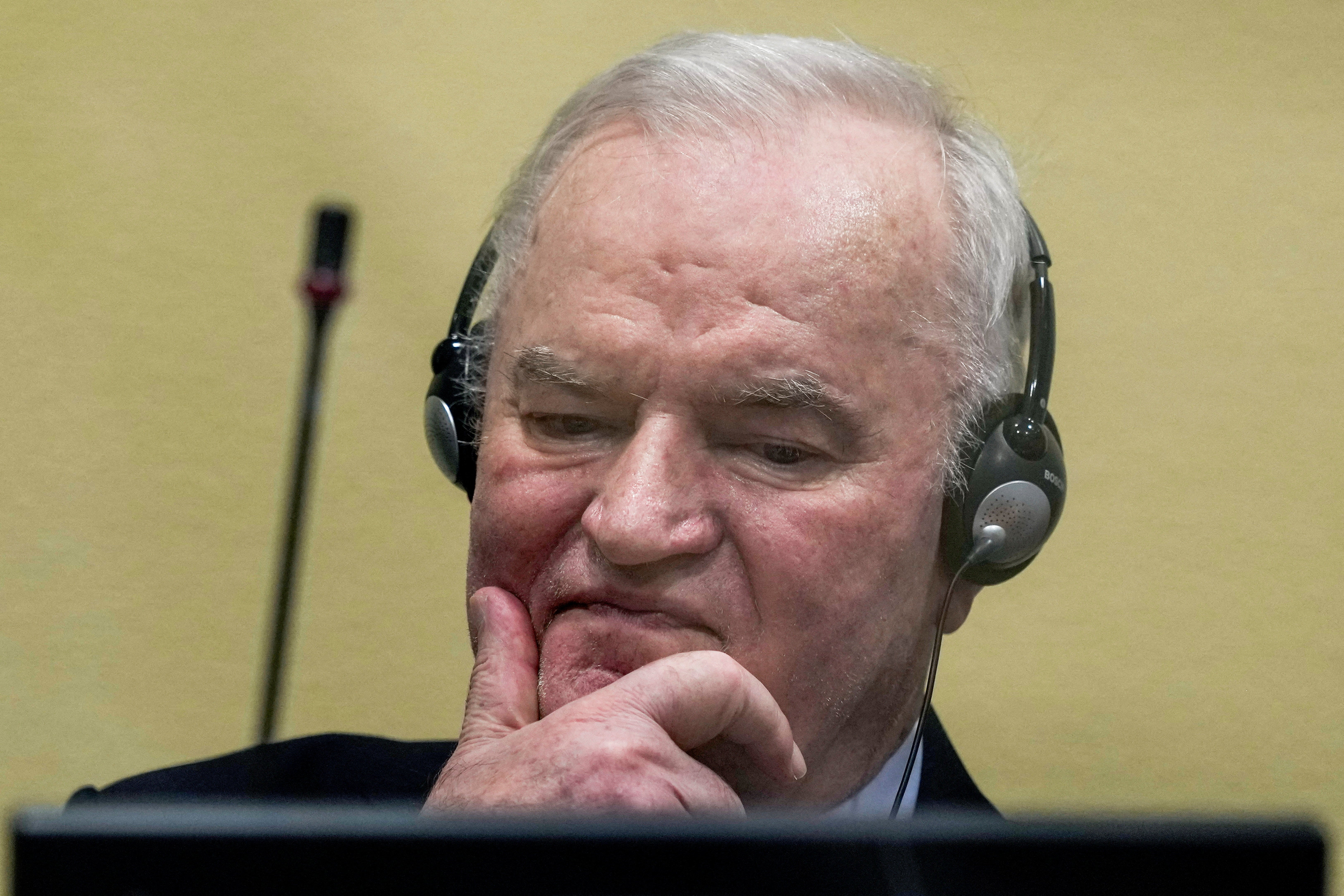 The former communist officer-turned nationalist warlord was one of the most notorious figures of the conflict that left more than 100,000 people dead (Reuters)
