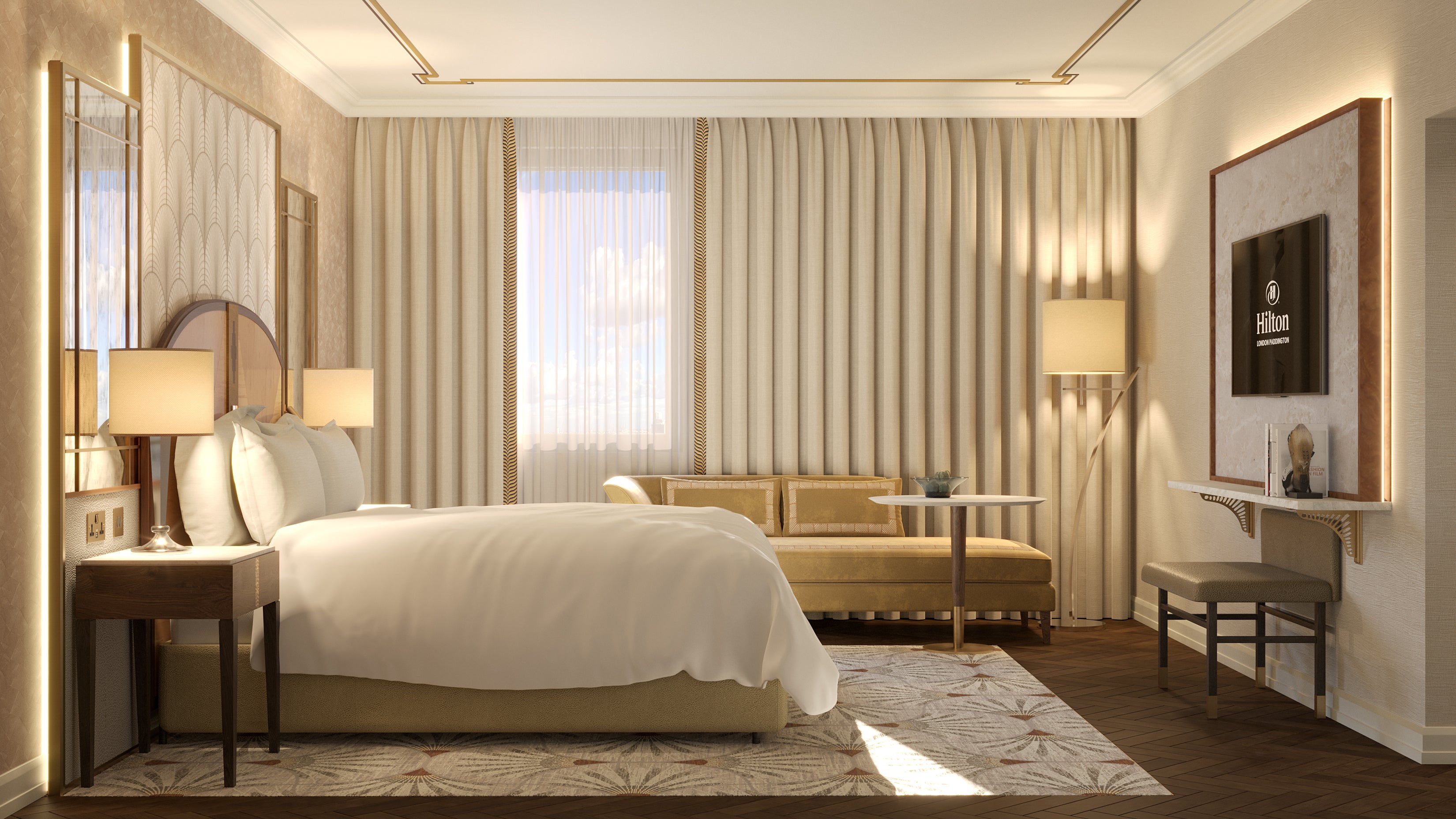 Some rooms have been recently renovated
