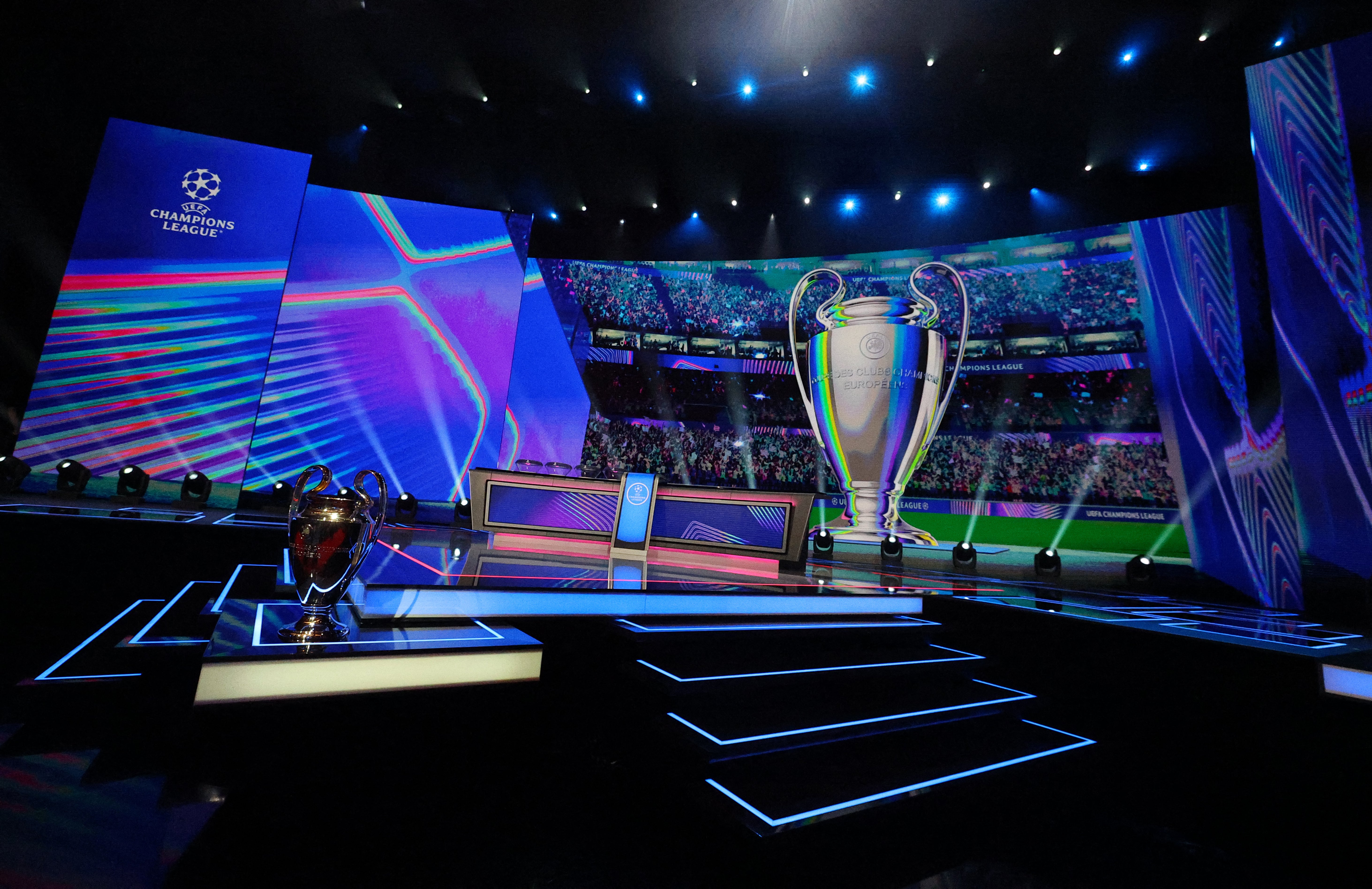 The draw is taking place in Monaco.