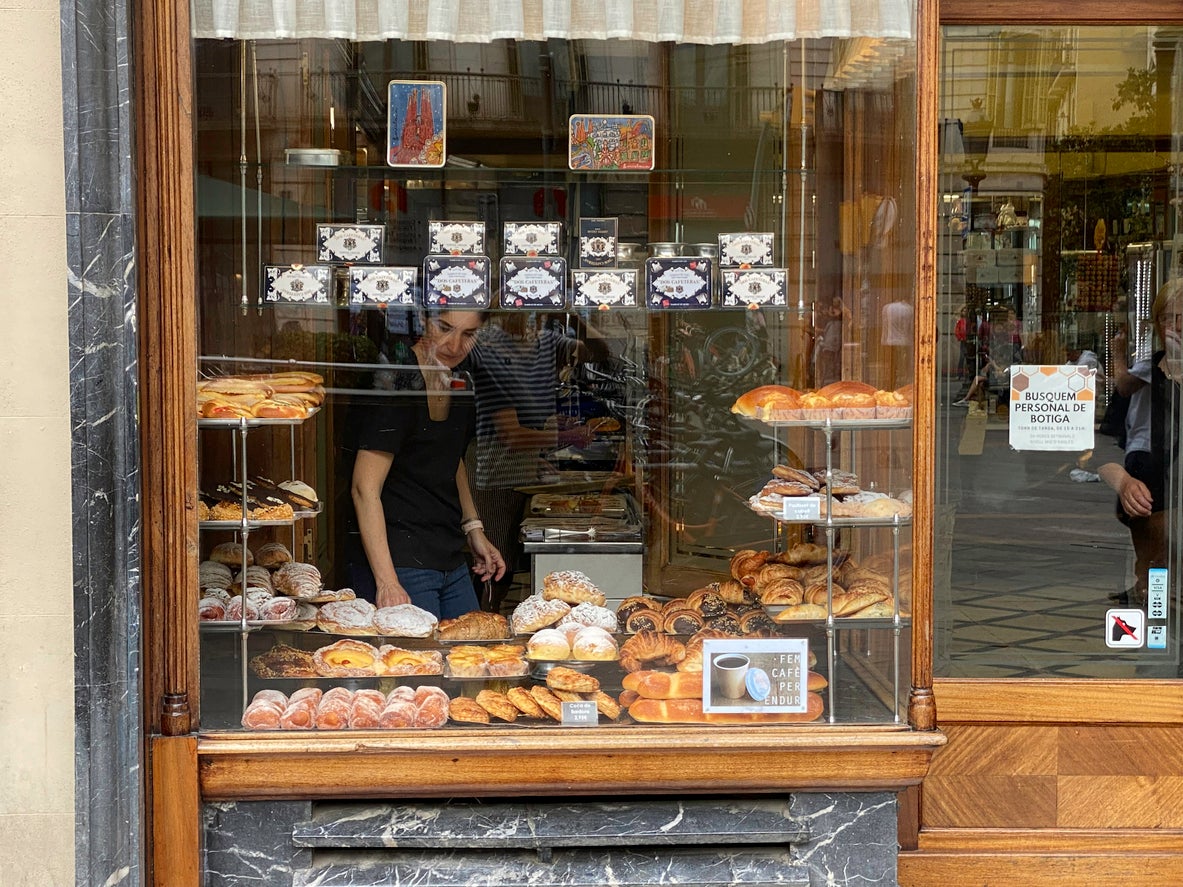 The city's smaller shops are a great place to buy snacks