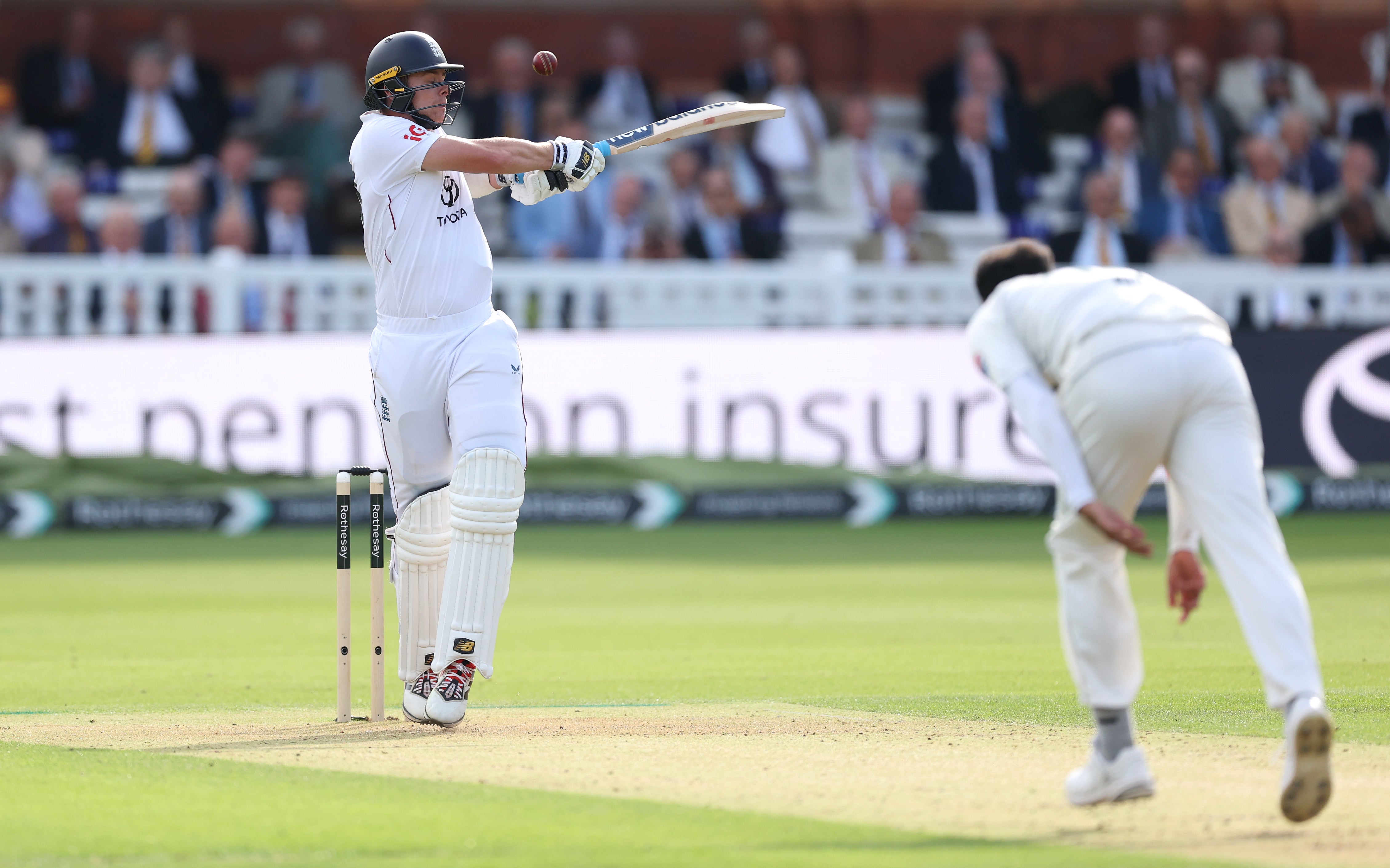 <p>Jamie Smith made a half-century for England on an even first day at Lord&rsquo;s</p>