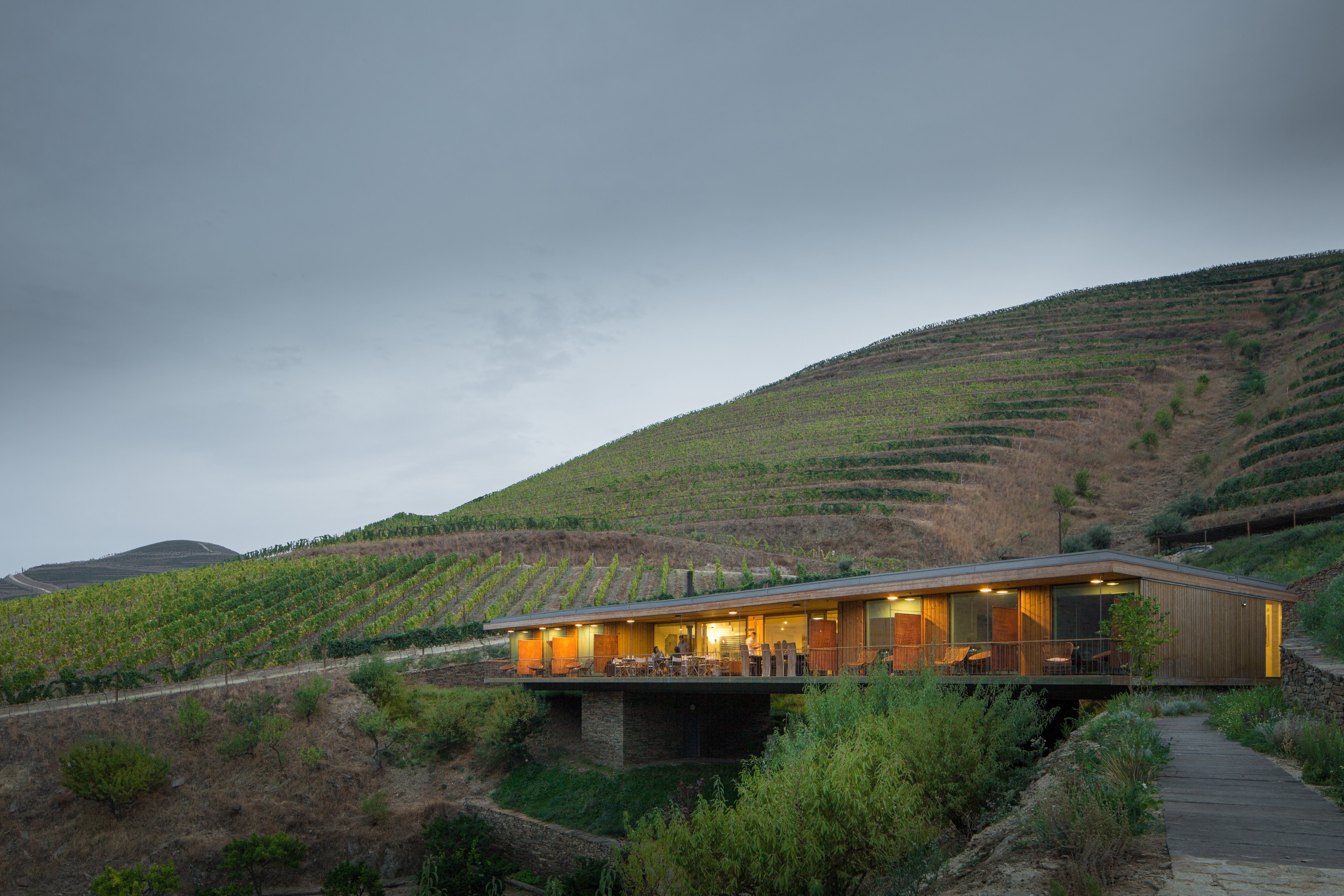A cabin in the ancient landscape reimagined for modern times