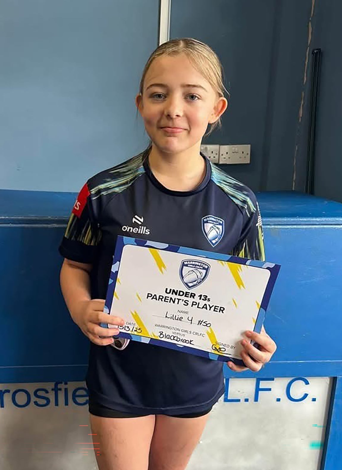 Lillie Yale, from Warrington, faced having a permanent metal device, which would have hindered her dream of becoming a professional rugby player