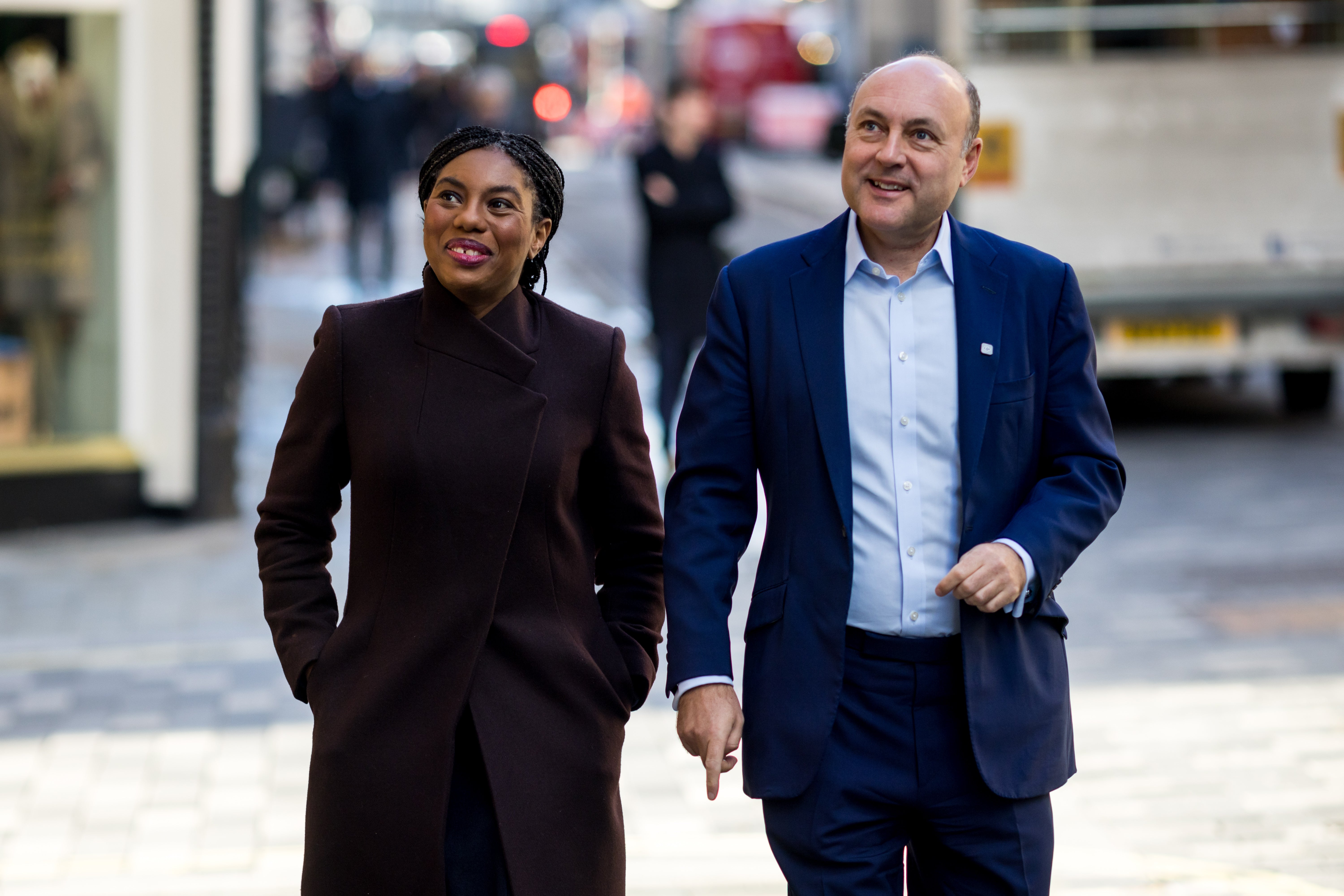 Shadow Business Secretary Andrew Griffith (right) criticised the initiative