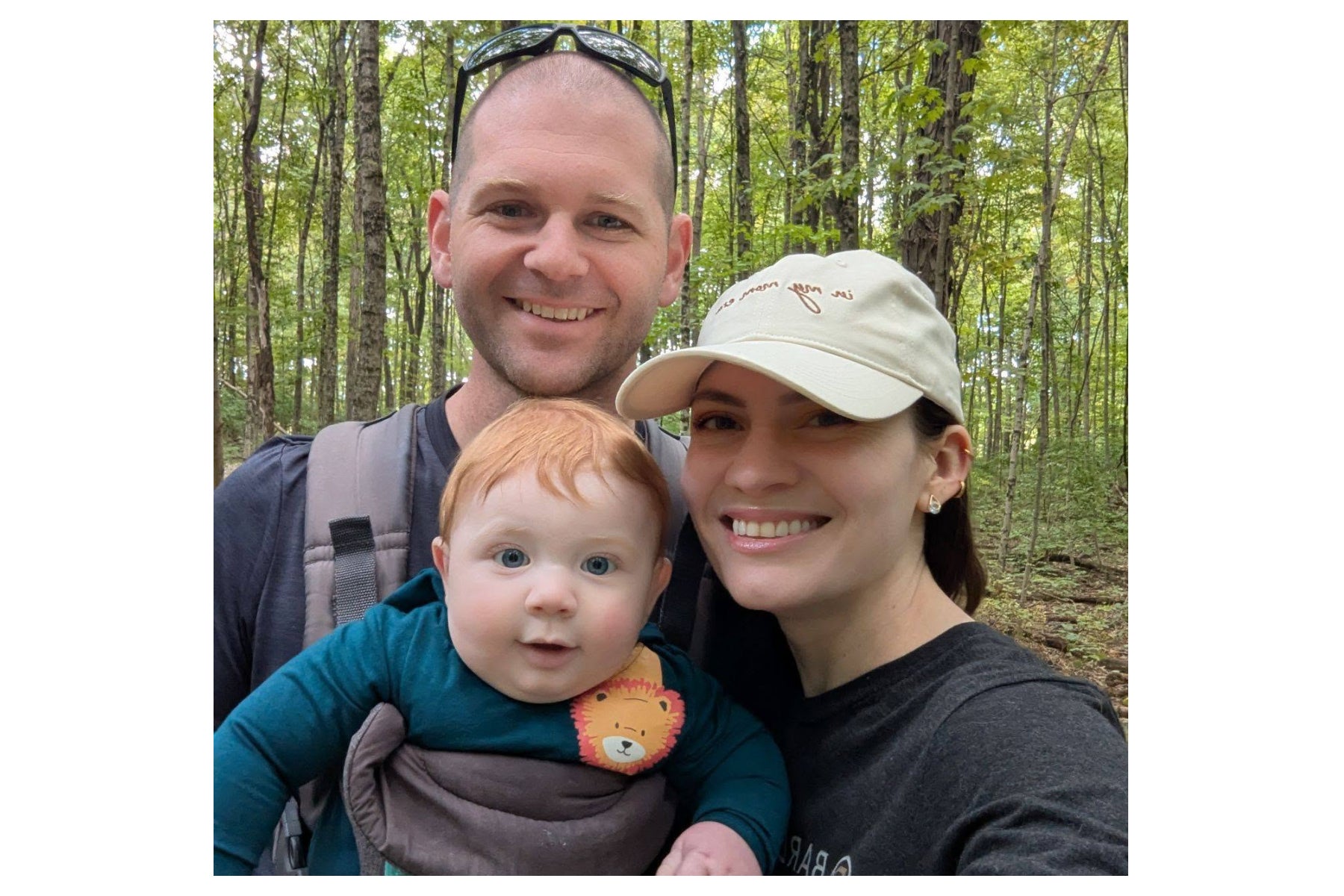 Lynnea Soposki (right), Luke Soposki (left) and their one-year-old son Logan Soposki were killed in a crash earlier this year – their deaths were recently invoked in a Republican Senate campaign ad
