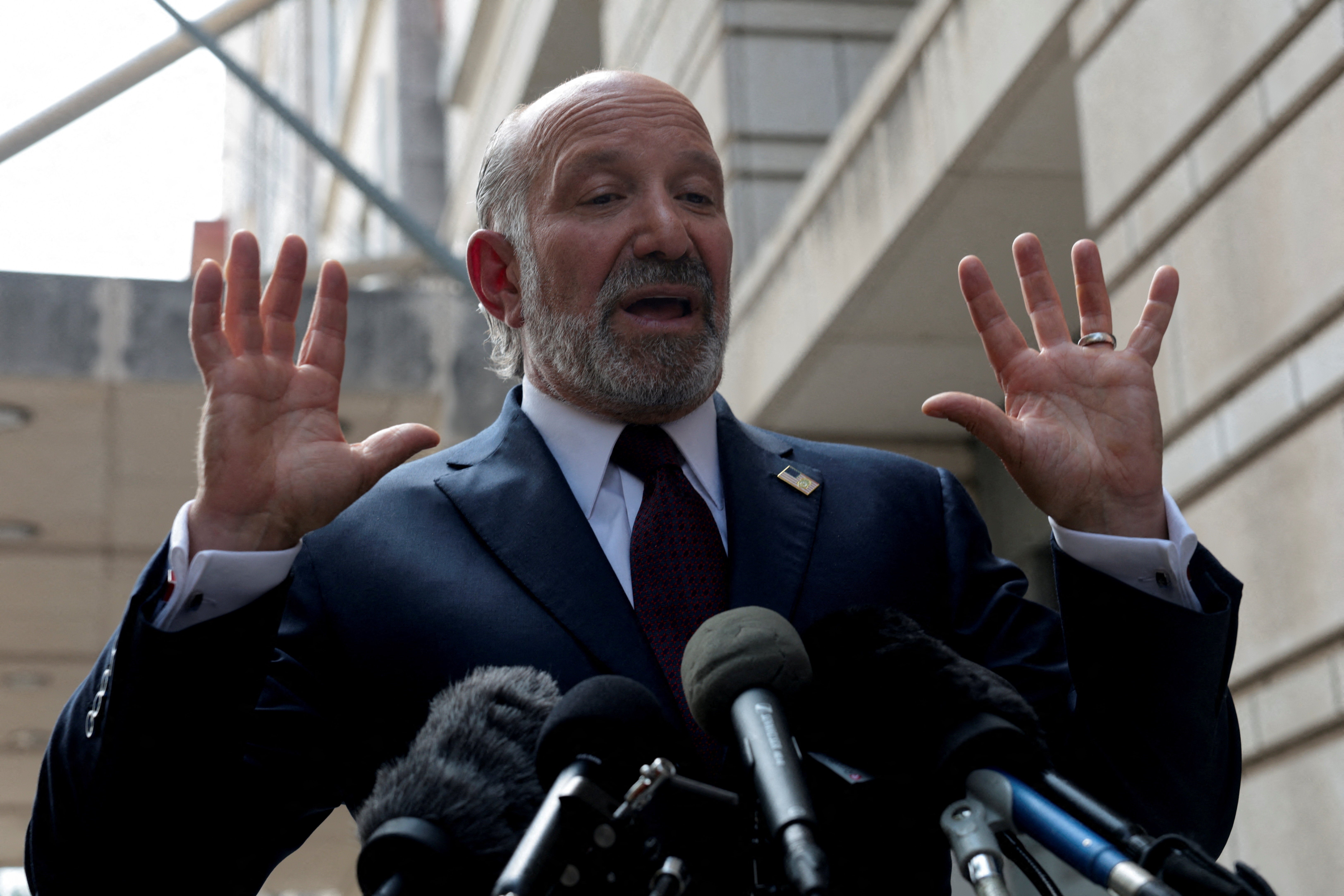 Commerce Secretary Howard Lutnick said putting Trump’s name on the performing arts center will ‘entice’ him to follow through on fundraising for renovations