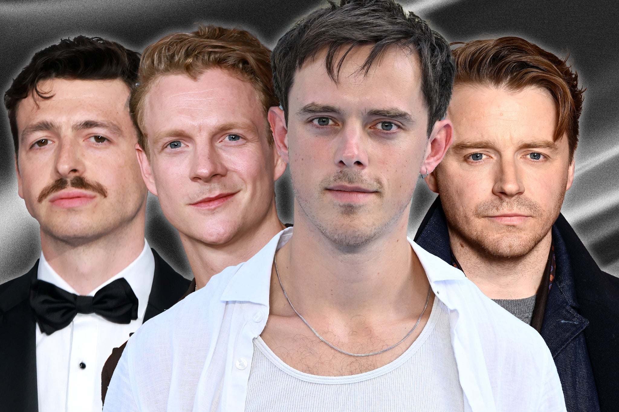 Anthony Boyle, Patrick Gibson, Jack Barton and Jack Lowden are among the men recently linked to the Bond role (Getty Images/iStock)