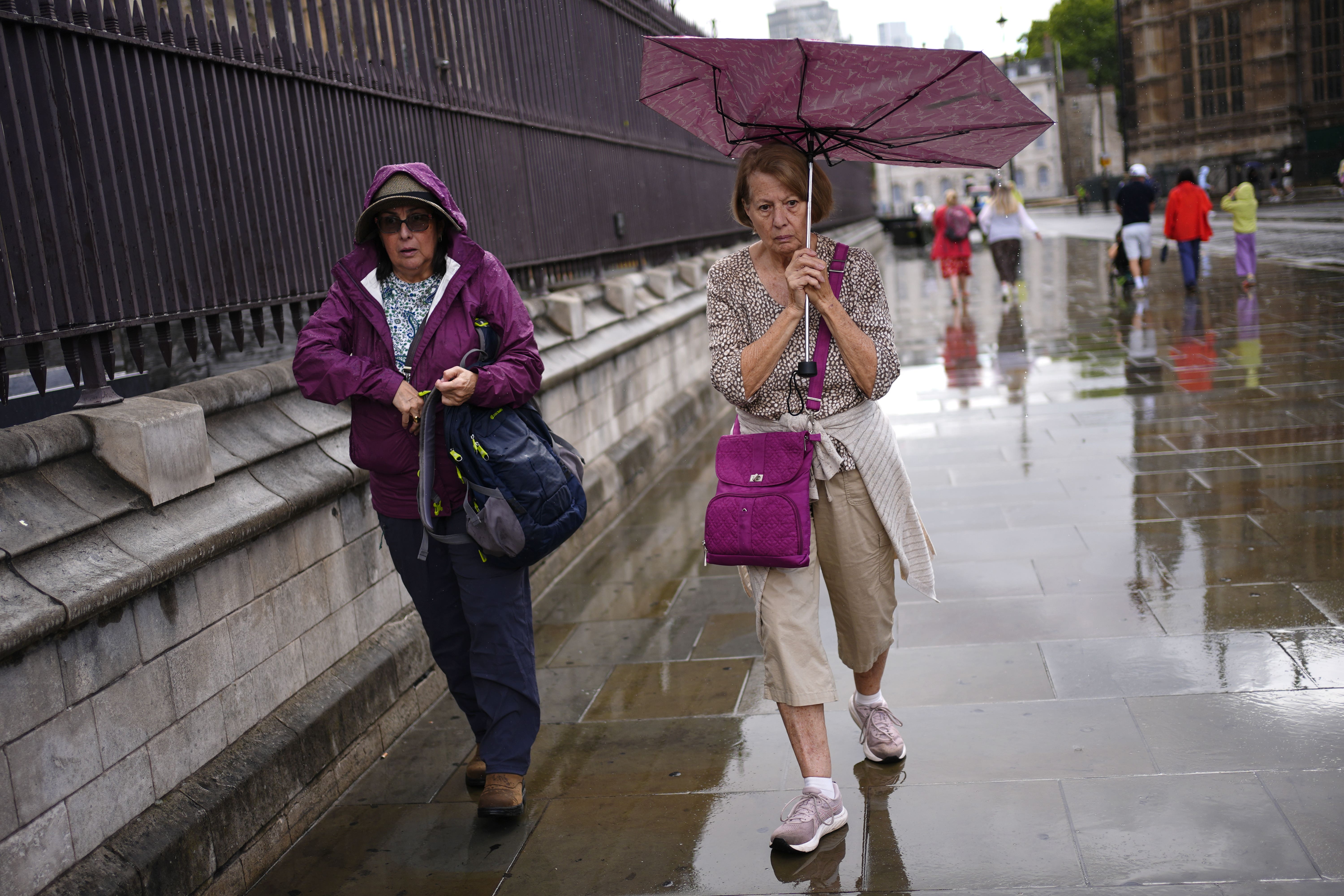 Wem farmer 'thrilled' with rainy Bank Holiday forecast as heavy downpours and possible gales hit UK; Met Office warns of thunderstorm risk