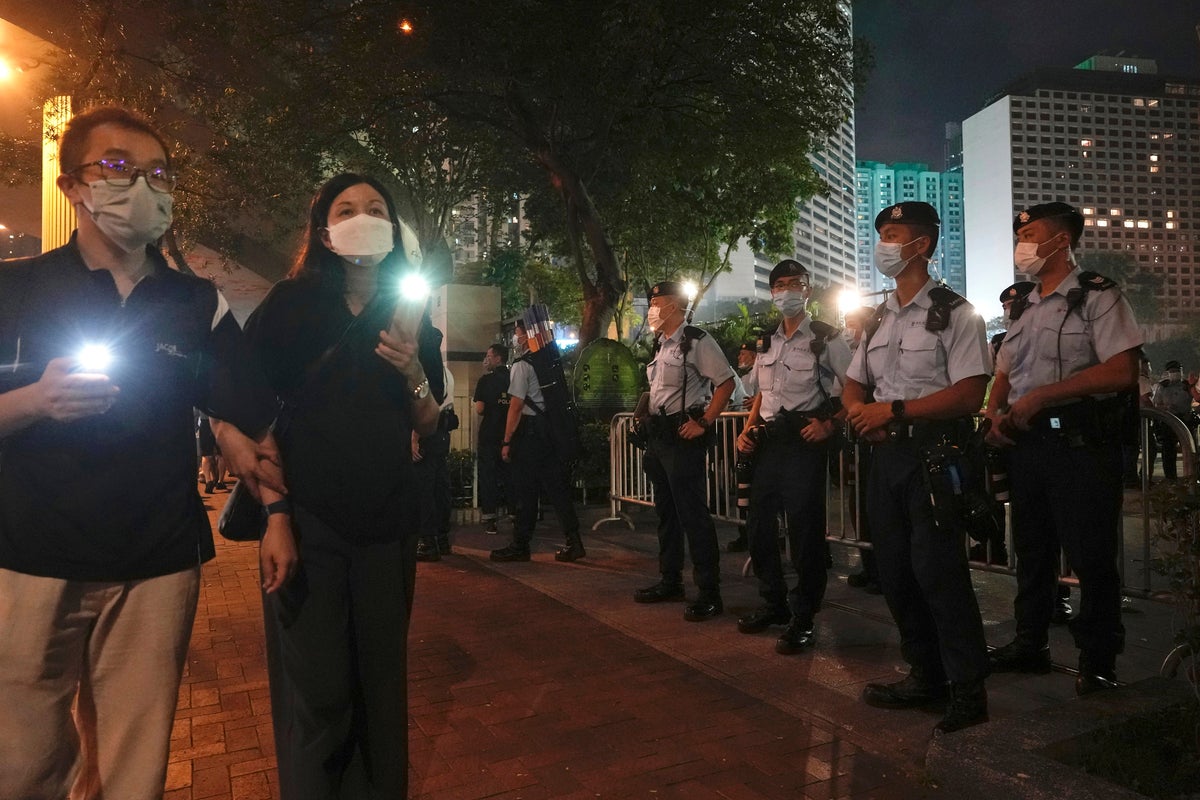Hong Kong court hears sentencing arguments for former Tiananmen vigil organizers