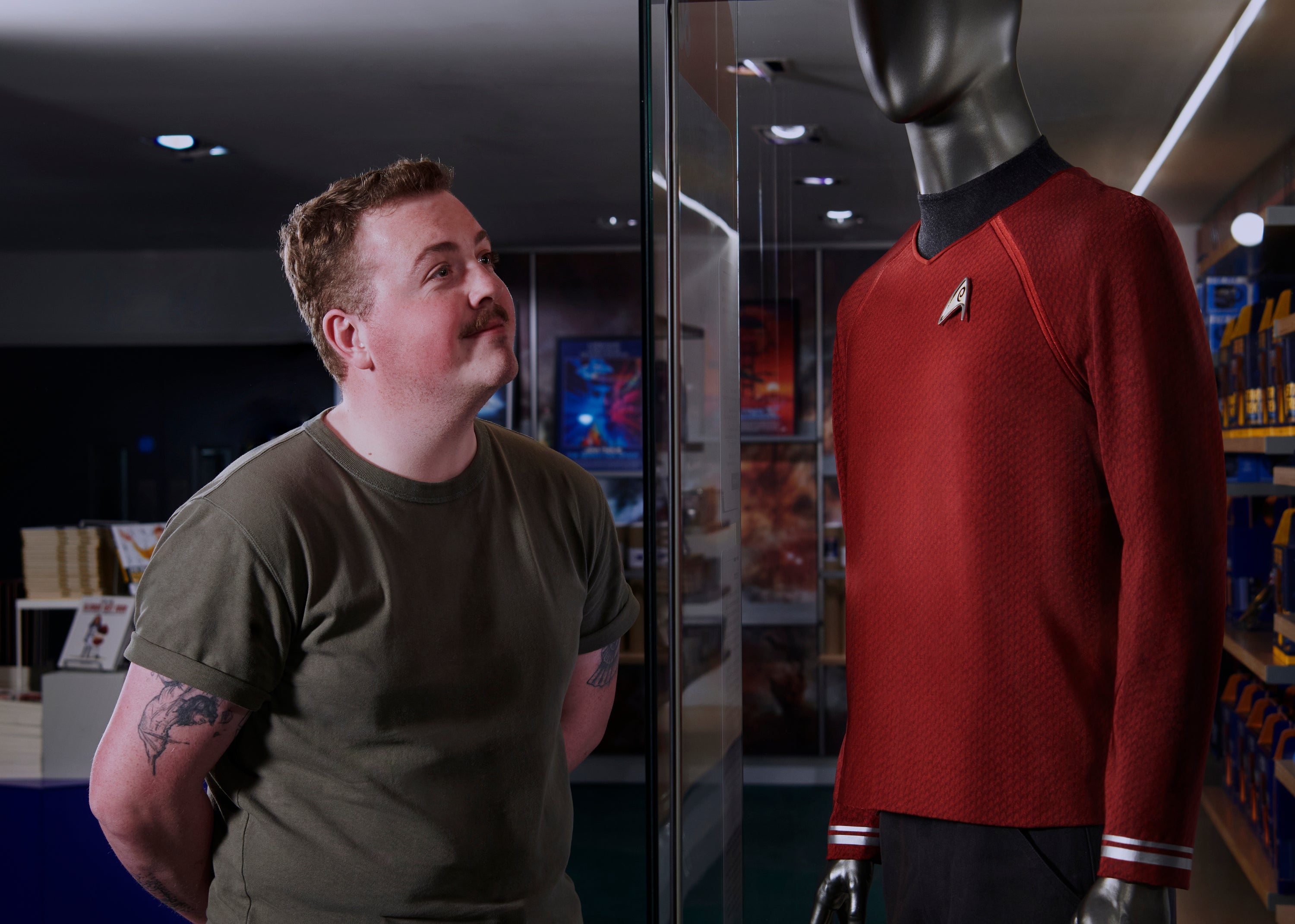 The record attempt will take place during the museum's Star Trek Lates night on 8 September, which is part of a series of events marking 60 years of the US sci-fi series including the Star Trek Warp Trail, which leads visitors through a number of related displays