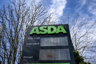 Asda reported stronger quarterly fuel sales (Ben Birchall/PA)
