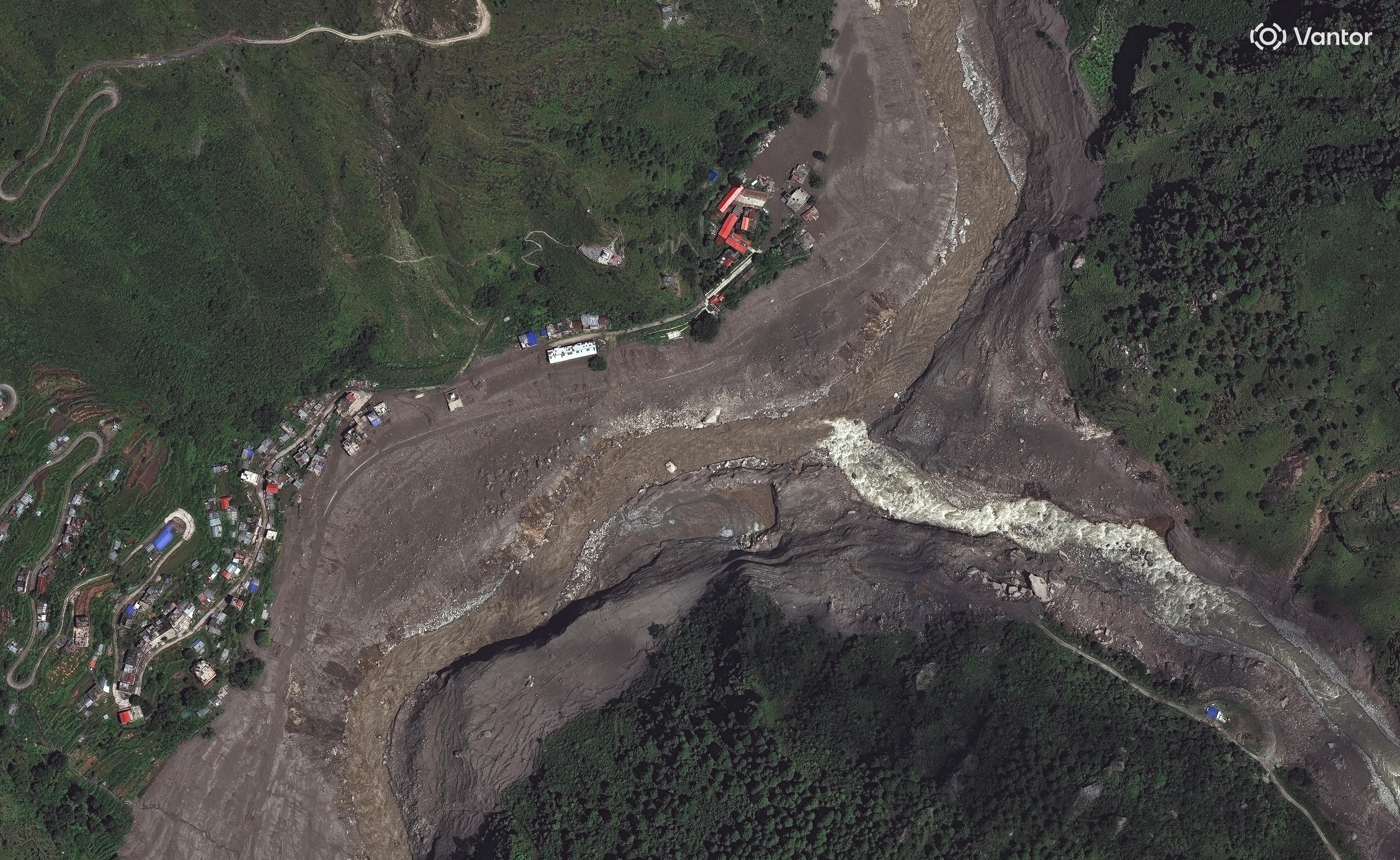 Before-and-after satellite photos of Nepal offer scientists more clues into cause of devastating floods