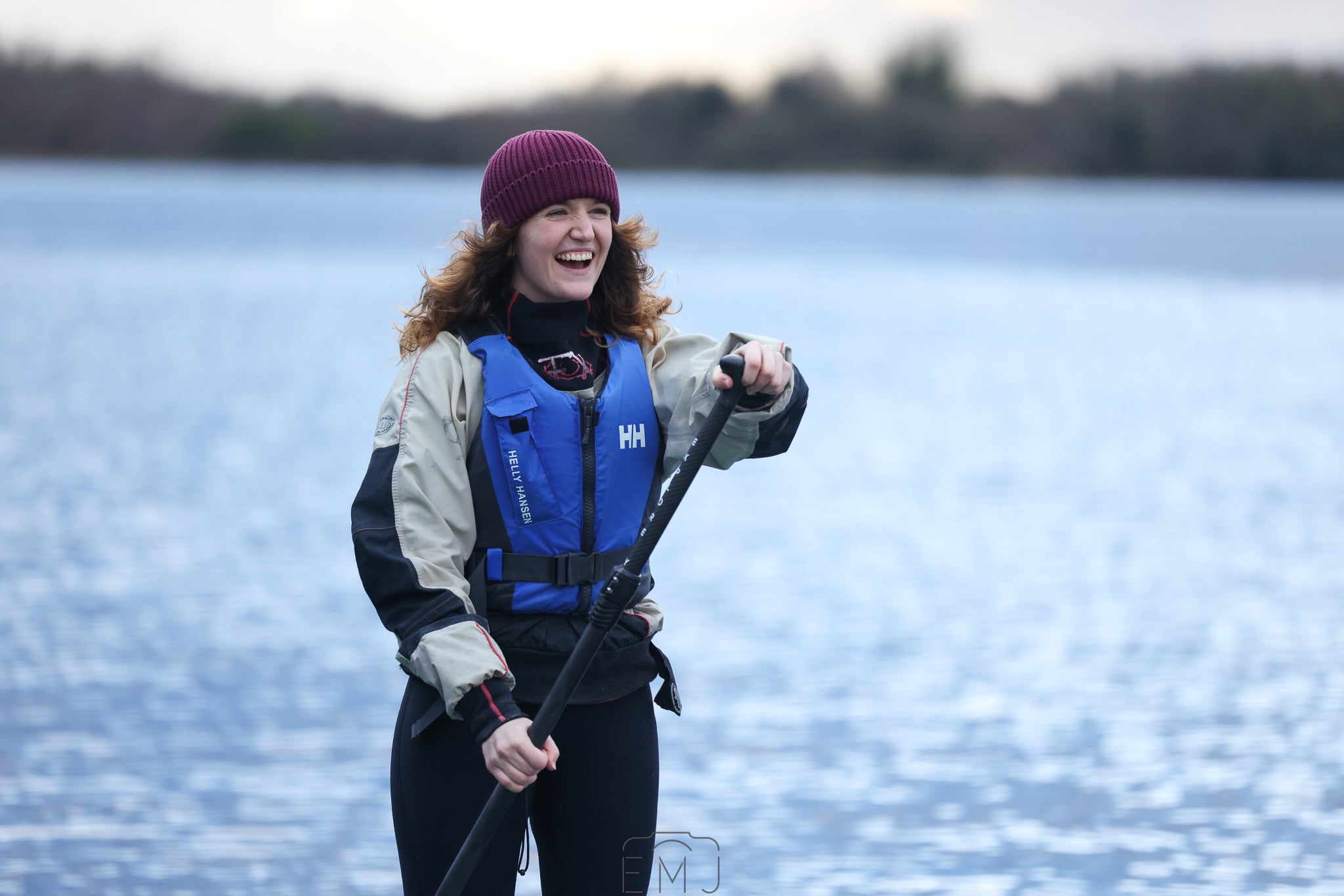 Gilmour's latest challenge is paddleboarding the width of Ireland