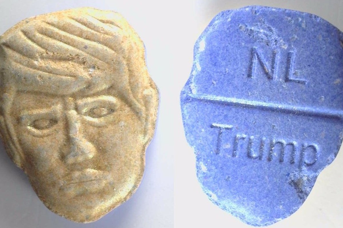‘Red Alert’ issued over Trump-shaped ecstasy pills found in tourist hotspot ‘Red Alert’ issued over Trump-shaped ecstasy pills found in tourist hotspot