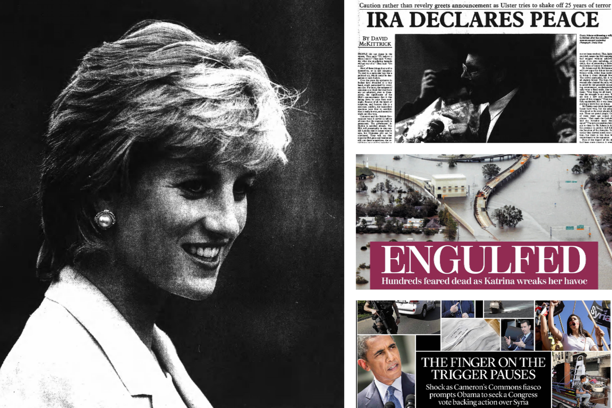 This Week in History: The death of Princess Diana, an IRA ceasefire and Hurricane Katrina This Week in History: The death of Princess Diana, an IRA ceasefire and Hurricane Katrina