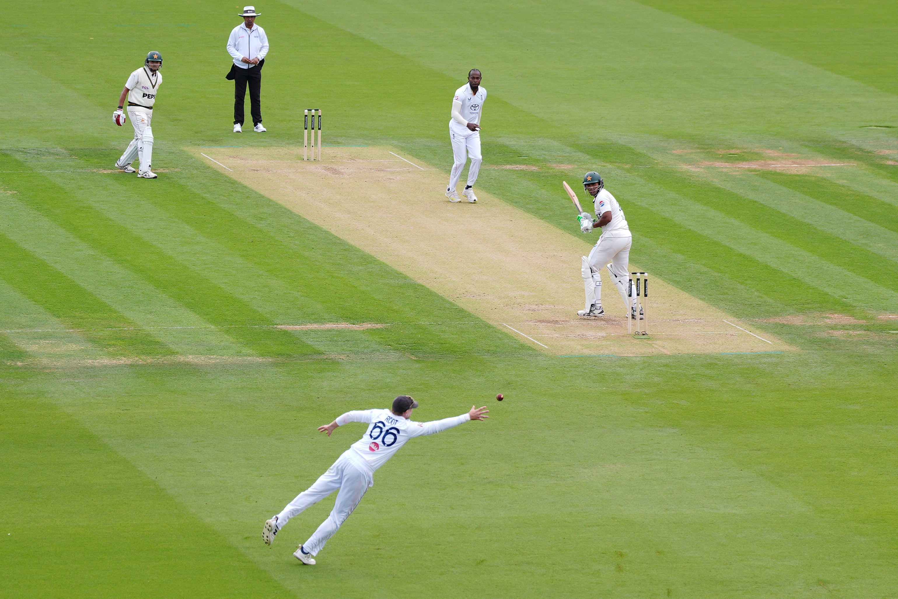 Day two of the second Rothesay Test match (Ben Whitley/PA)